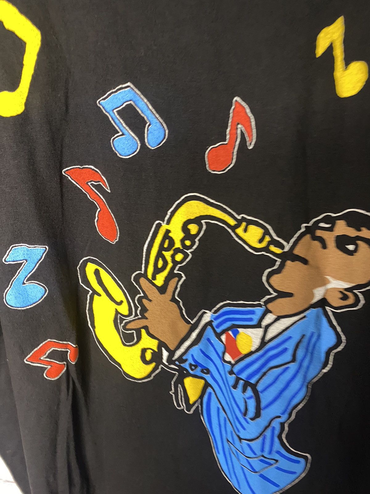 Vintage MENS Vintage Rare 1991 Five Guys Named Moe Jazz Tee Size US XL / EU 56 / 4 - 5 Thumbnail