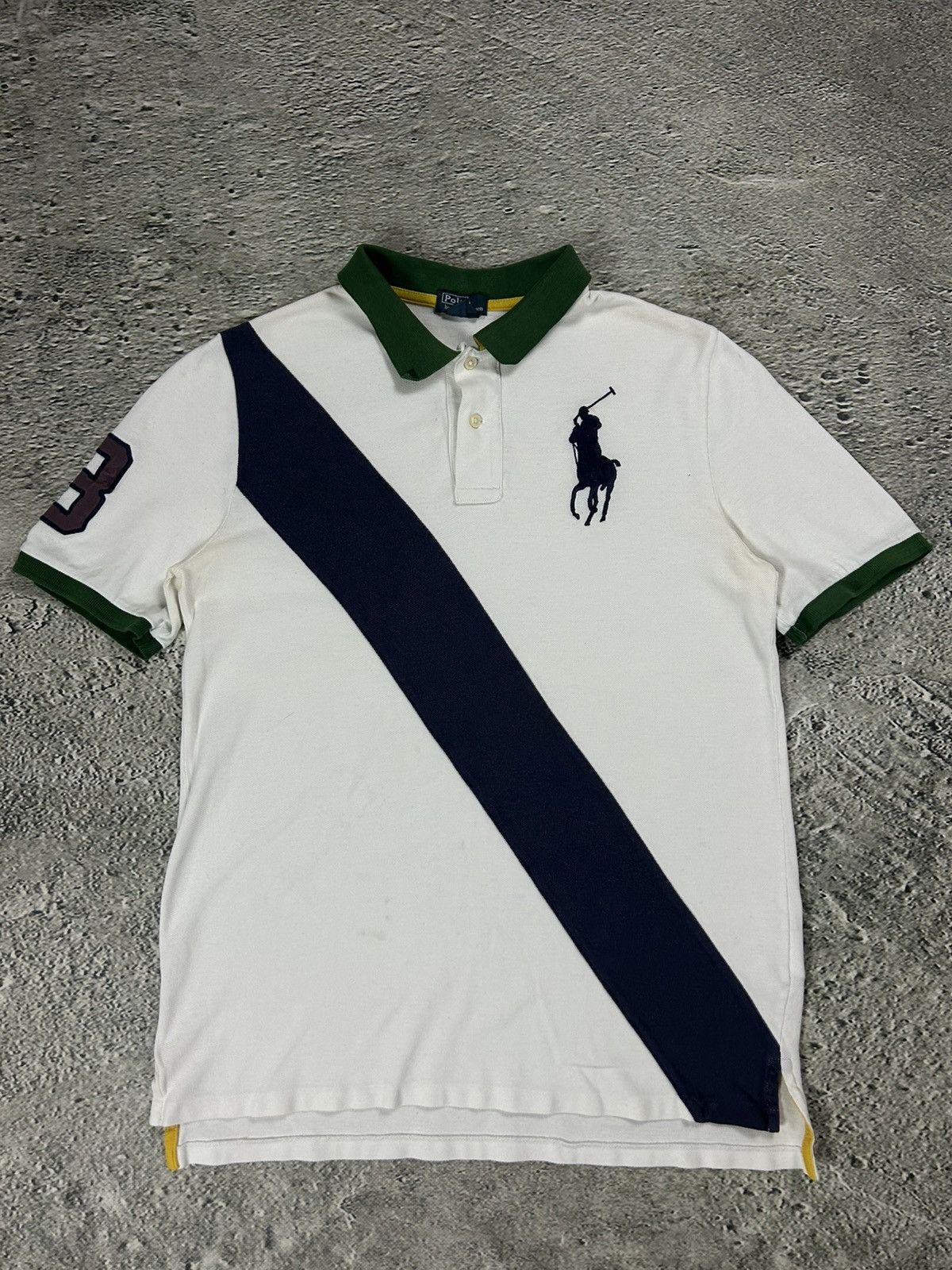 Ralph Lauren Chief Keef Polo Ralph Lauren vintage white big pony Size US S / EU 44-46 / 1 - 1 Thumbnail