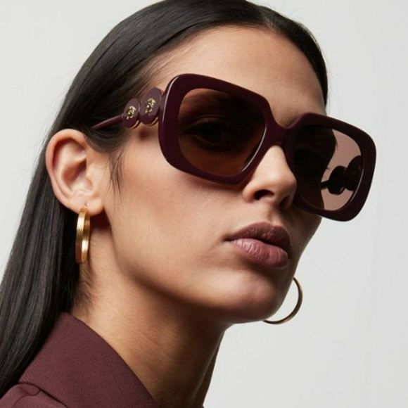 Versace NEW VERSACE VE4434-538273 Bordeaux Size ONE SIZE - 5 Thumbnail