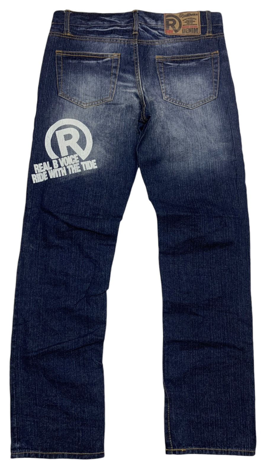 Other Real bvoice denim distressed and patchwork Size US 31 - 7 Thumbnail