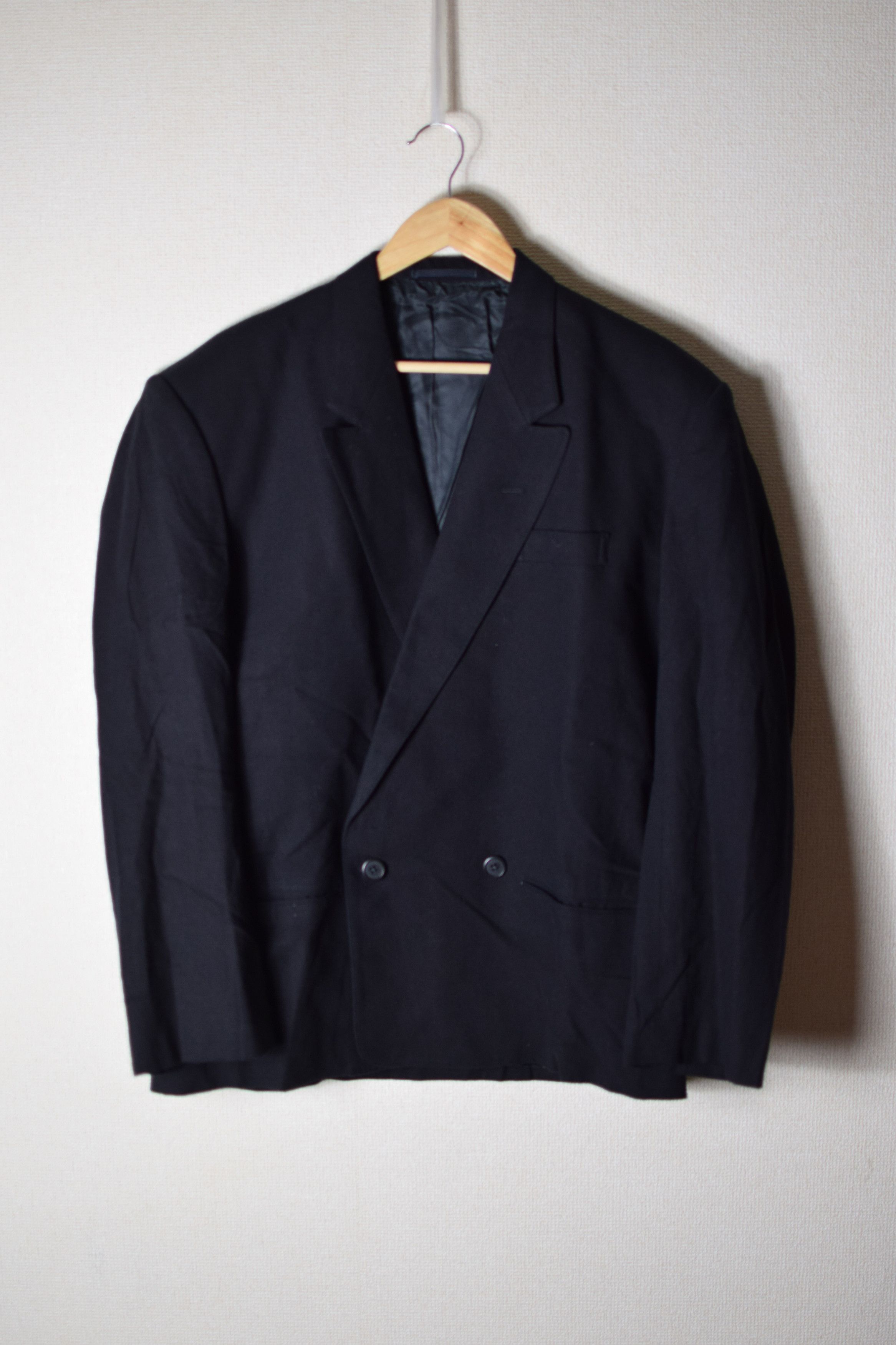 Yohji Yamamoto YYPH Archive Double-Breasted Blazer Size 52R - 2 Thumbnail