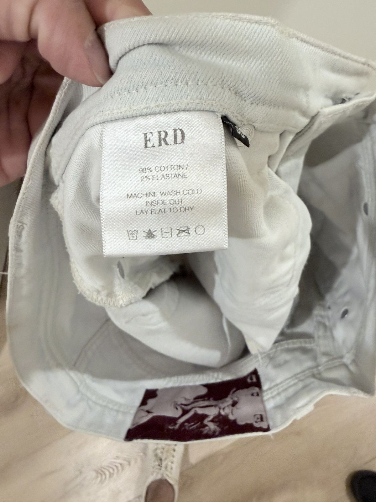 Enfants Riches Deprimes enfant - the elusive white denim Size US 30 / EU 46 - 3 Thumbnail