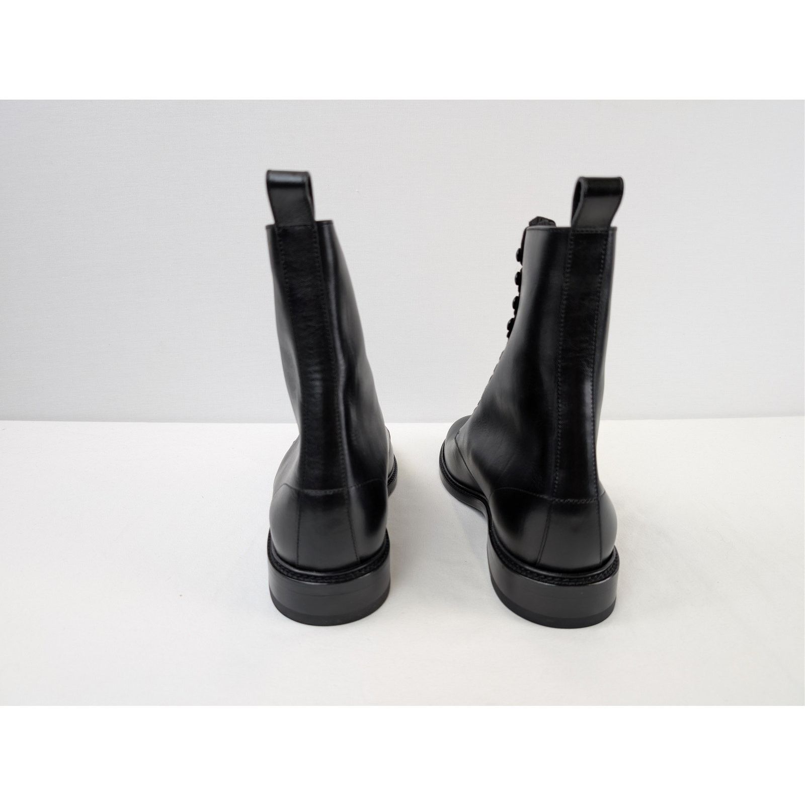 Saint Laurent Paris o1rshd1 Stalker Army 20 Lace up Boots in Nero Size US 10 / EU 43 - 11 Thumbnail