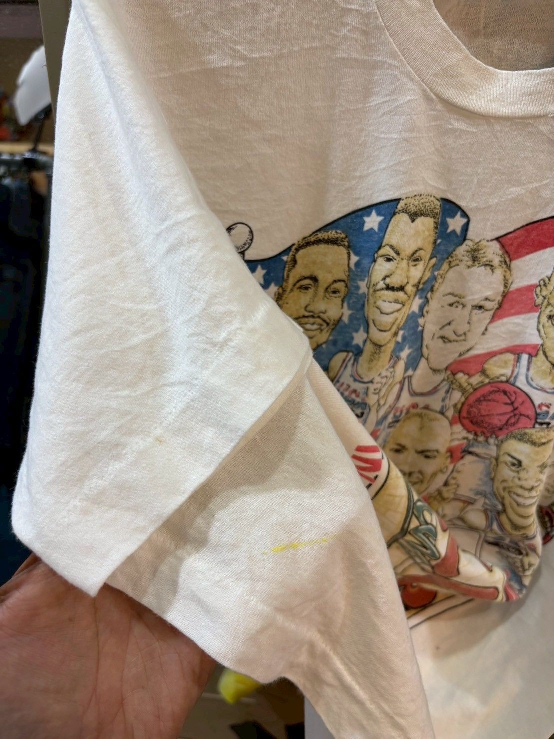 Vintage America Team T shirt 80’s Size US L / EU 52-54 / 3 - 5 Thumbnail
