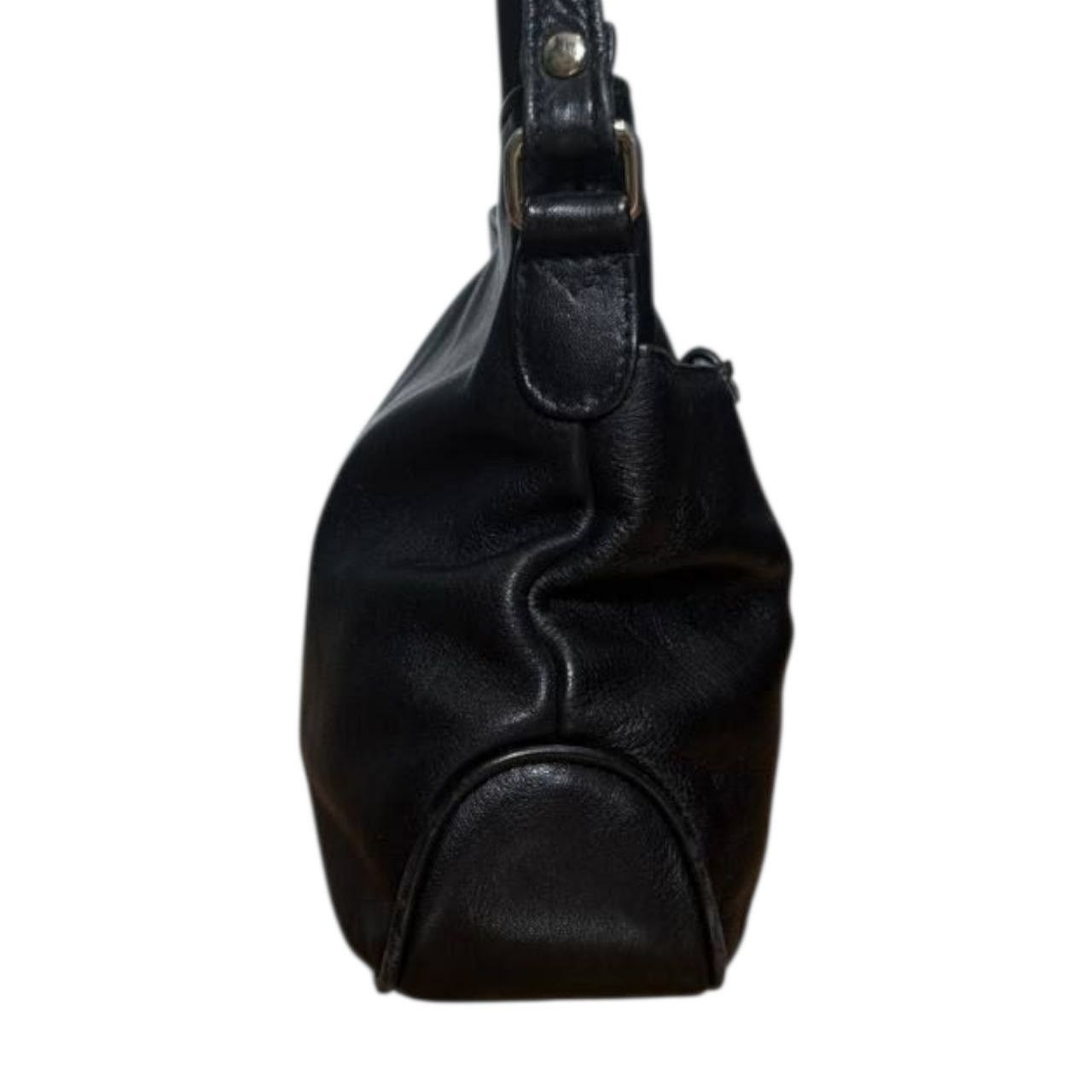 Etienne Aigner Etienne Aigner Black Leather Bag Size ONE SIZE - 7 Thumbnail