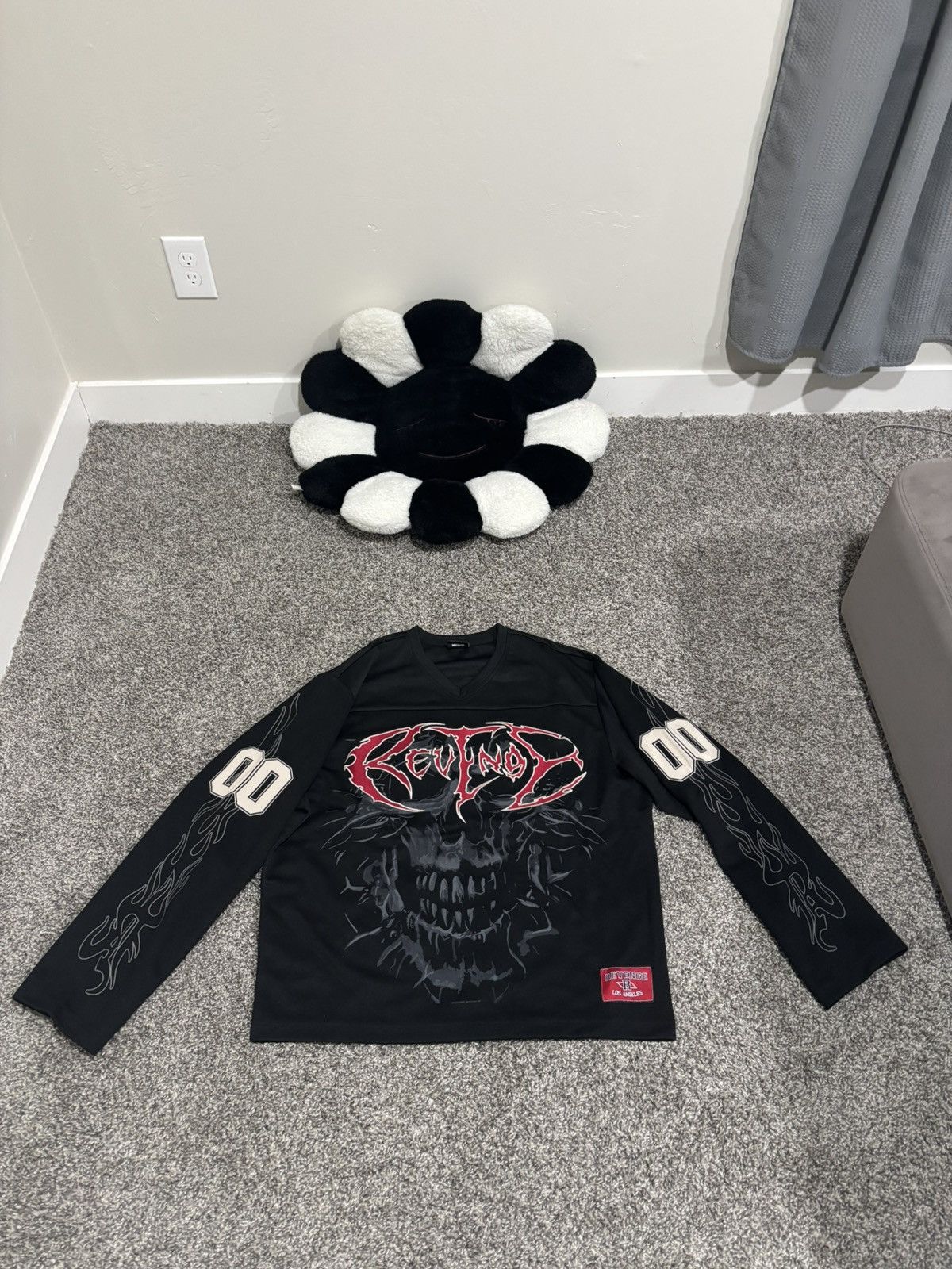Revenge Revenge Flame skull hockey jersey Size US M / EU 48-50 / 2 - 2 Thumbnail