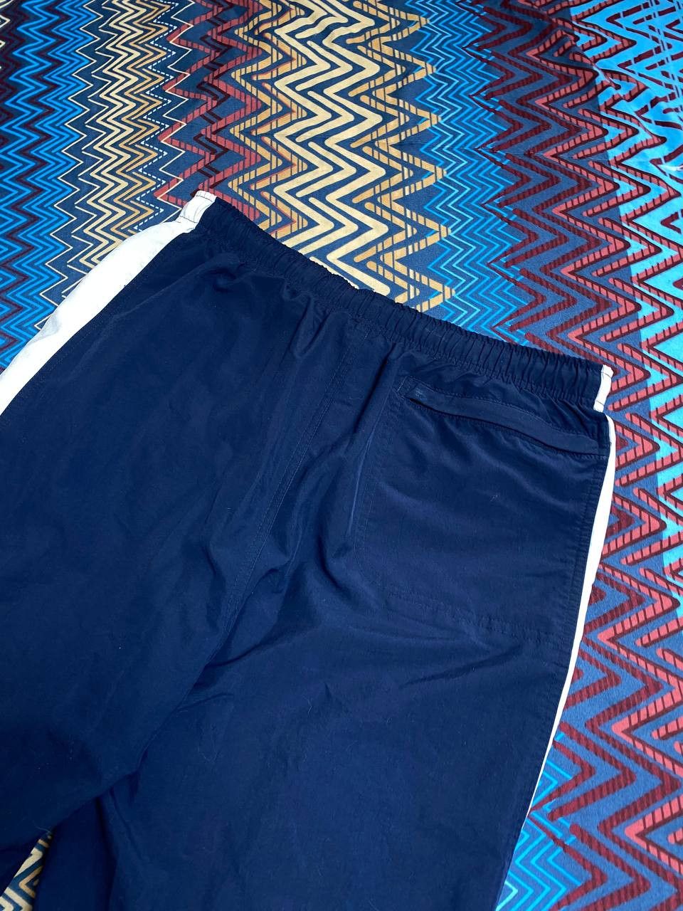 Nike × Vintage Vintage Y2K Nike Swoosh Striped Shorts Size US 32 / EU 48 - 12 Thumbnail