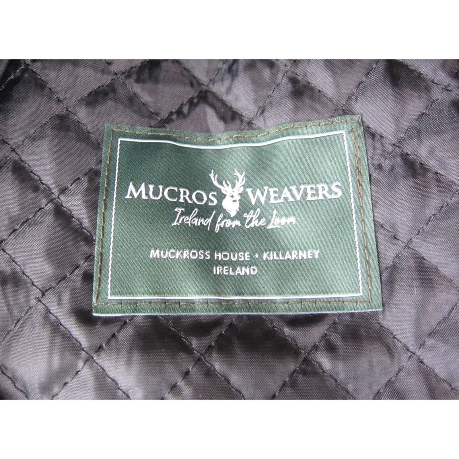 Vintage Mucros Weavers Trinity Wood Cap Hat Mens Large Gray Wool Flat Made in Ireland Size ONE SIZE - 6 Thumbnail