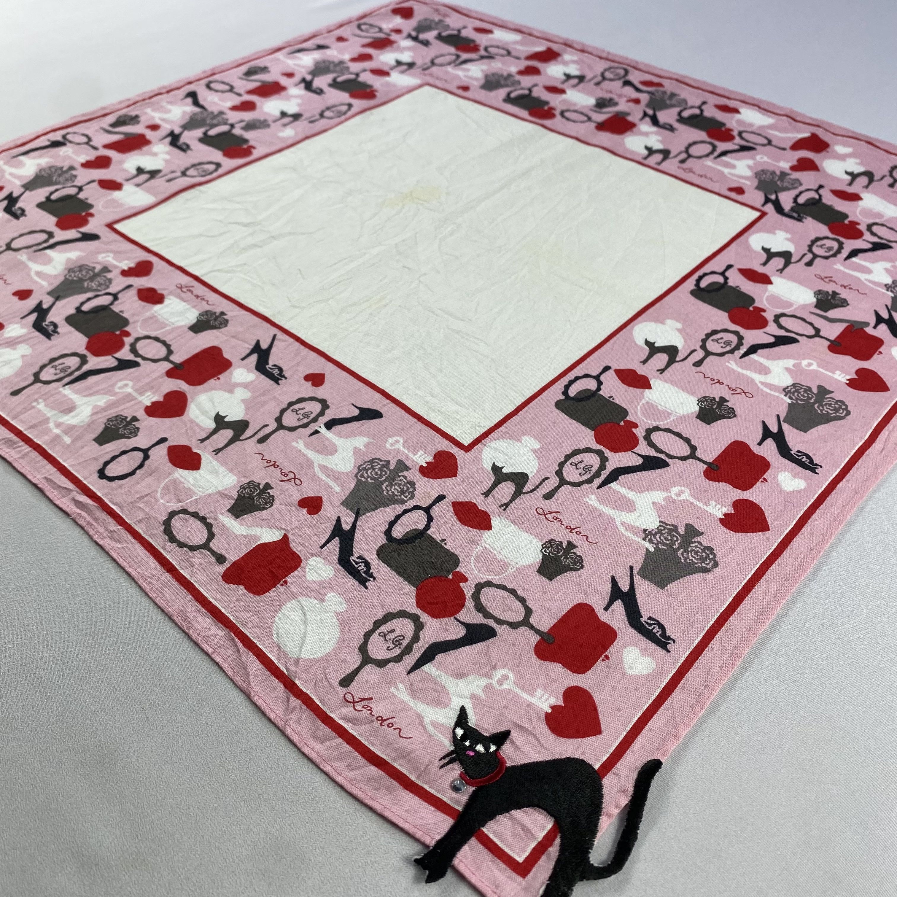 Vintage Vintage Bandana/ Handkerchief / Neckerchief Size ONE SIZE - 2 Thumbnail