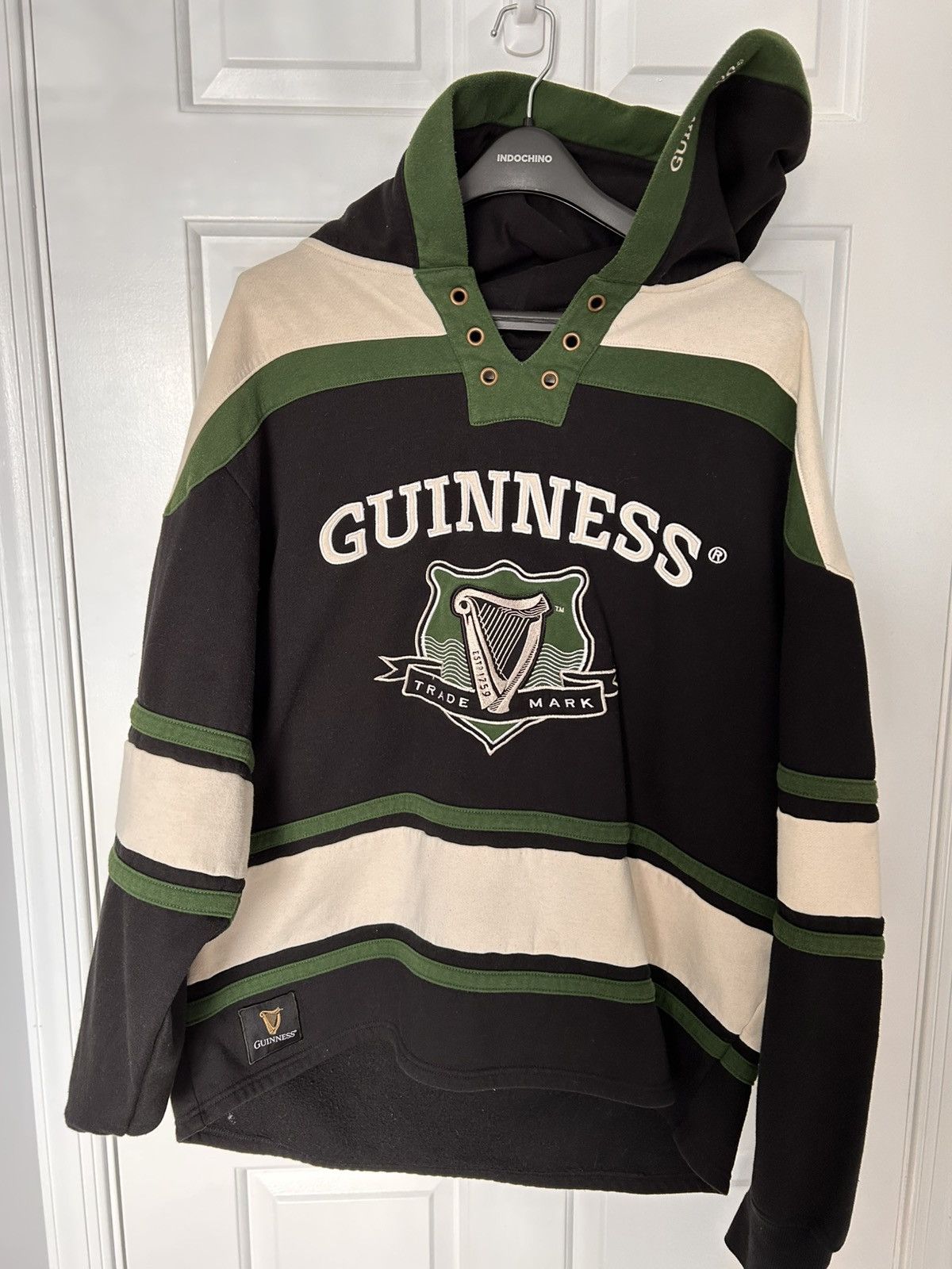 Guinness Hockey Style Hoodie