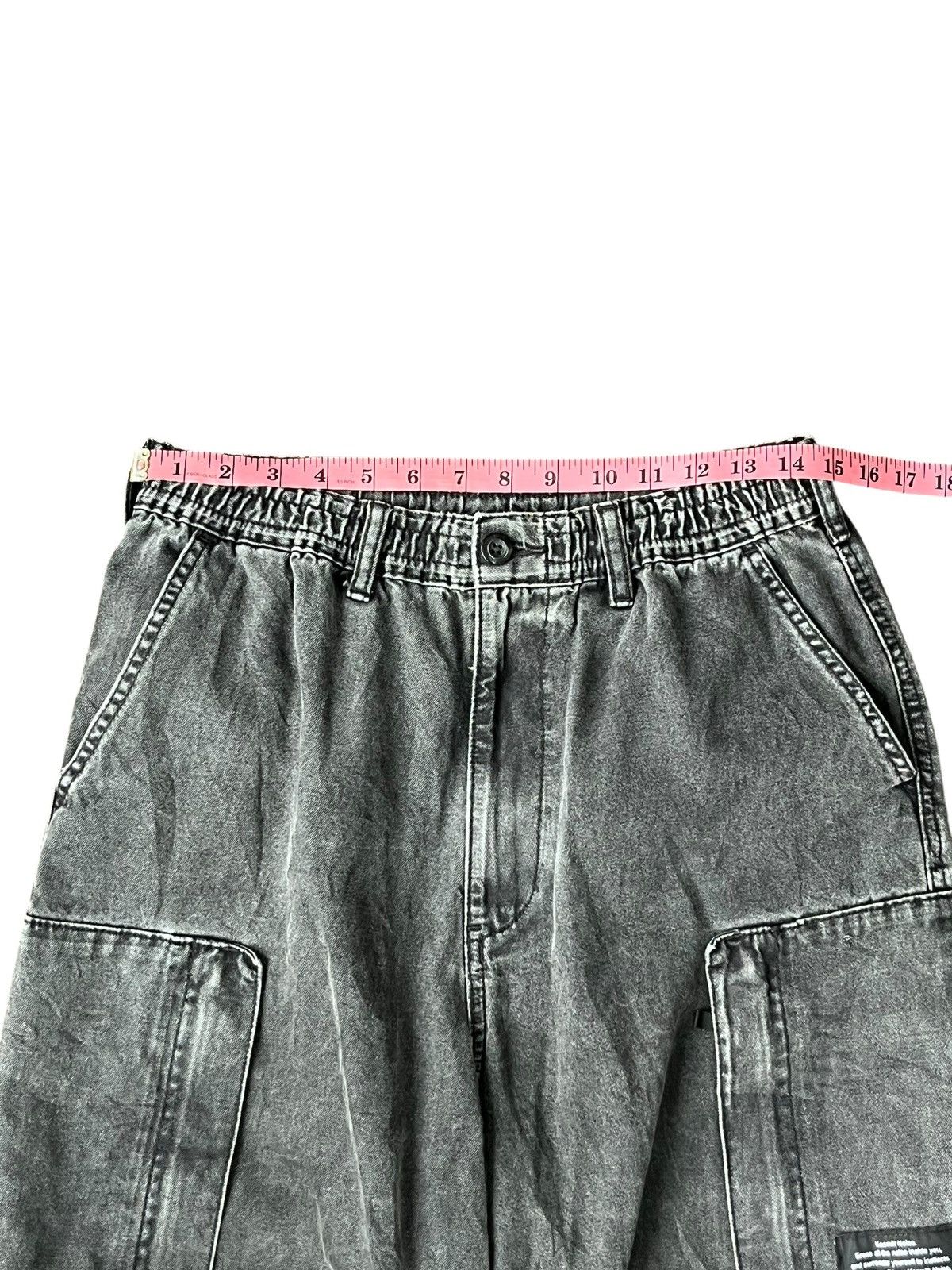 Undercover GU x Undercover Kosmik Noise 2Way Zip Baggy Cargo Pants Size US 32 / EU 48 - 8 Thumbnail