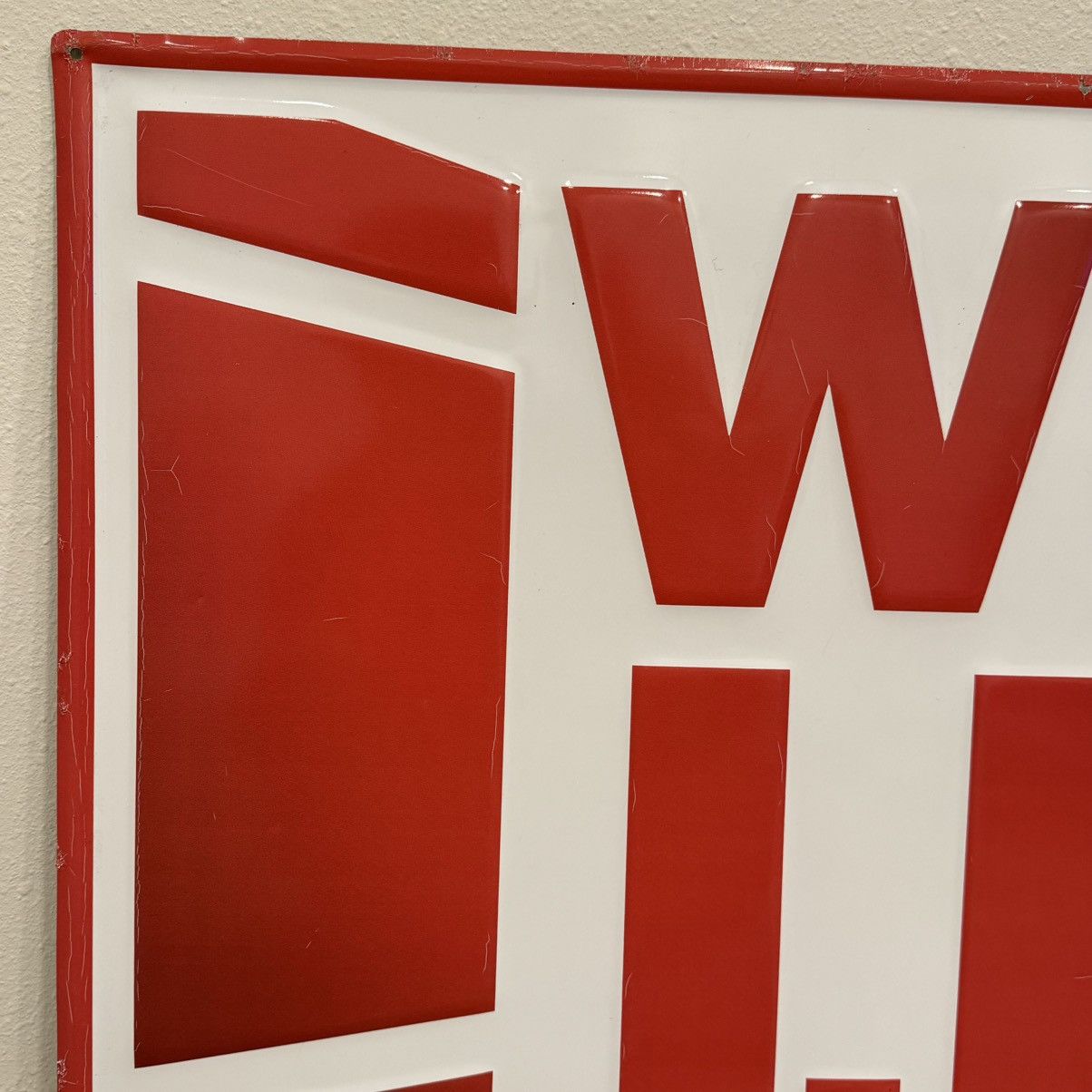 Budweiser × Vintage 2015 Budweiser “WE I.D.” | 24x24in | Beer Tin Bar Sign Size ONE SIZE - 7 Thumbnail