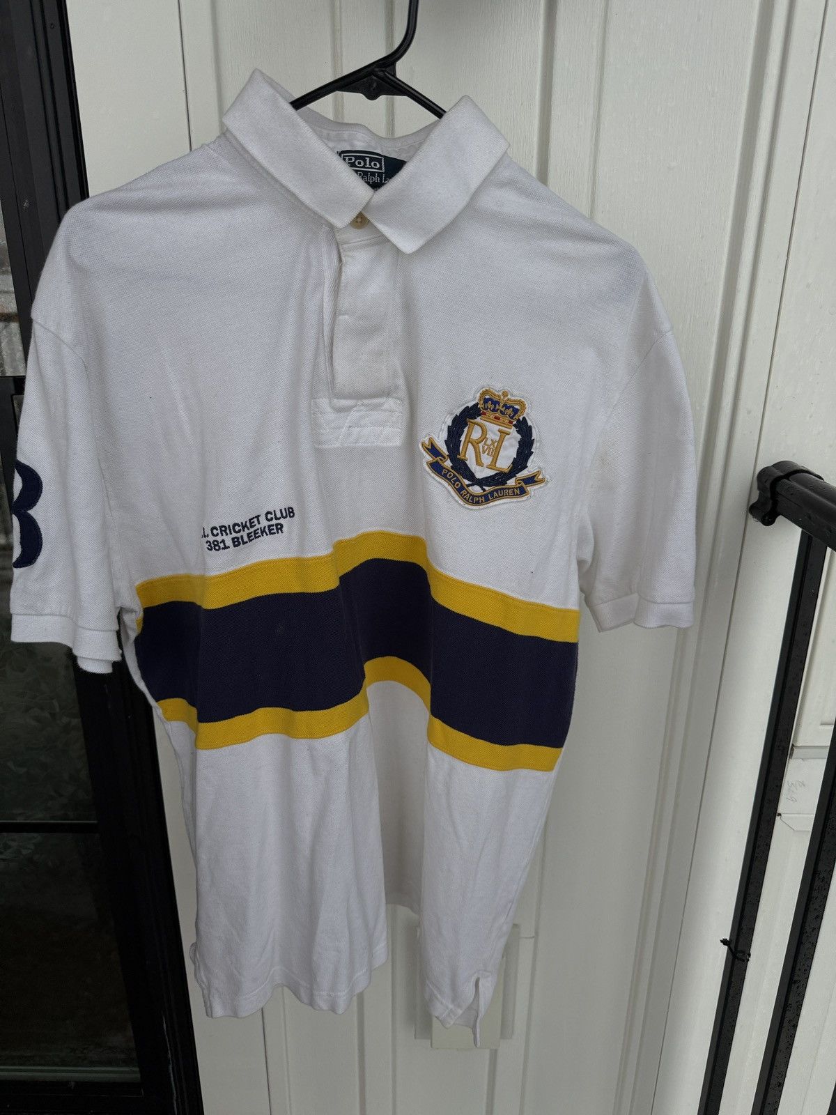 Polo Ralph Lauren RalphLauren R.L. CricketClub RugbyShirt XL 381 Bleeker Crest Size US XL / EU 56 / 4 - 1 Thumbnail