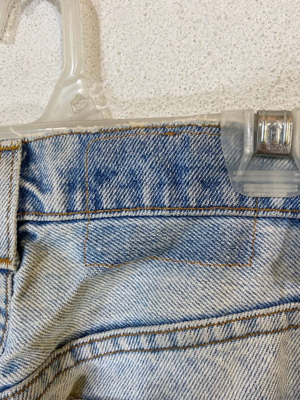 Levi's vintage levis 505 light wash denim nice design Size US 31 - 5 Thumbnail