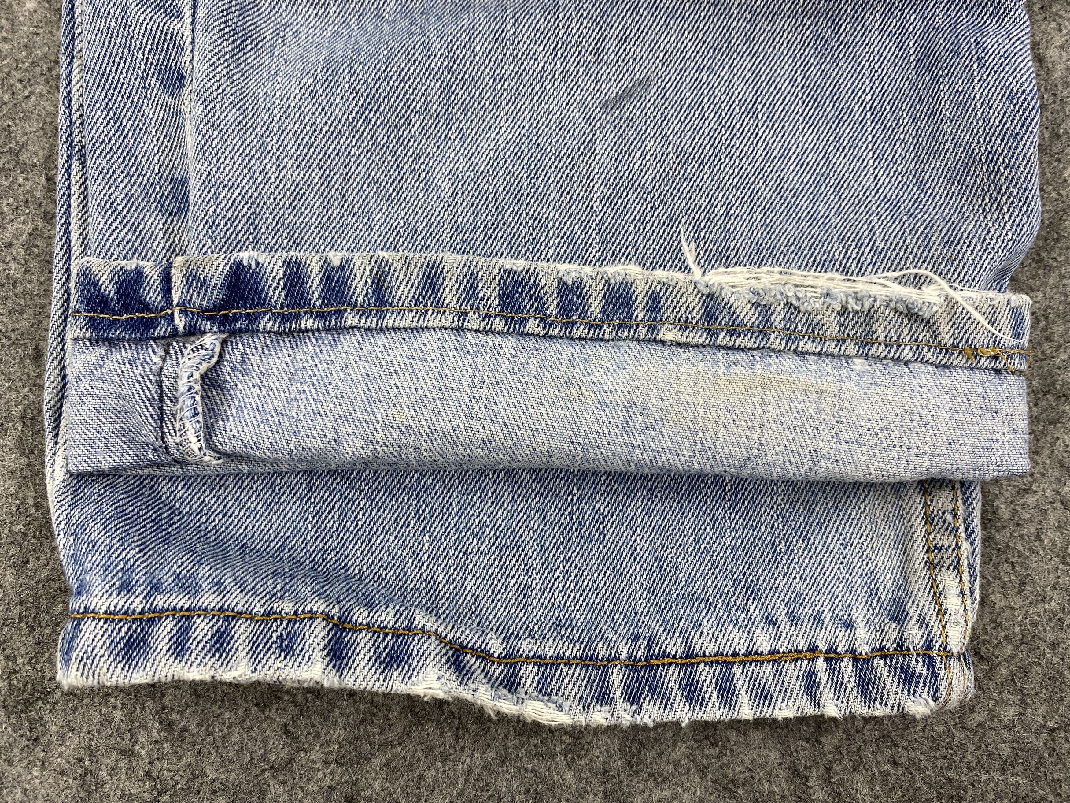 Levi's Light Blue Wash Vintage Levi's 550 36x35 Denim -JN1797 Size US 36 / EU 52 - 11 Thumbnail