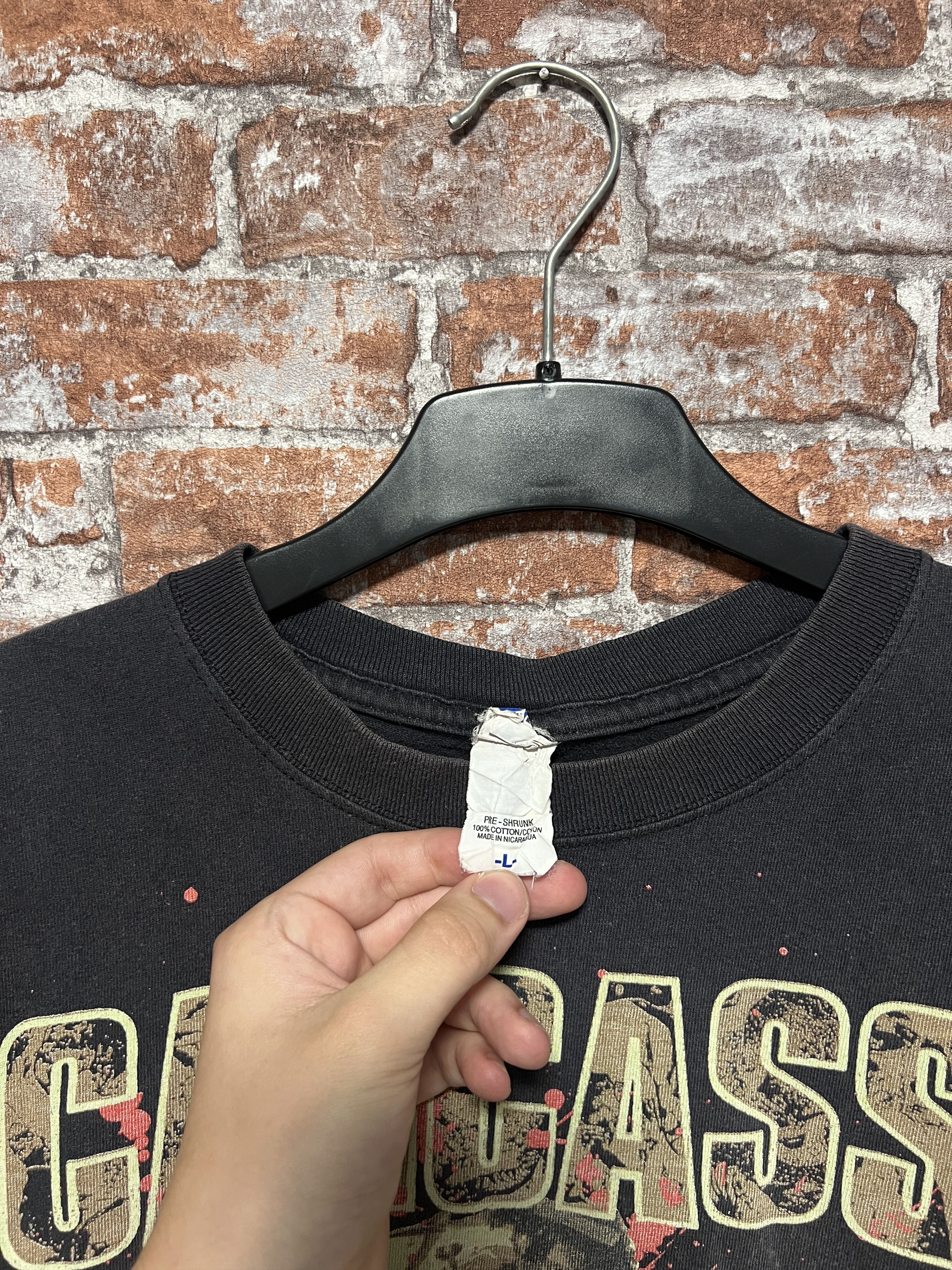 Band Tees × Vintage Vintage 2000s Carcass Rock Band T-shirt Size US L / EU 52-54 / 3 - 3 Thumbnail