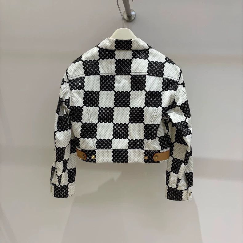Louis Vuitton Louis Vuitton 23 New Checkerboard Full Print Leather Denim Size XS / US 0-2 / IT 36-38 - 2 Thumbnail
