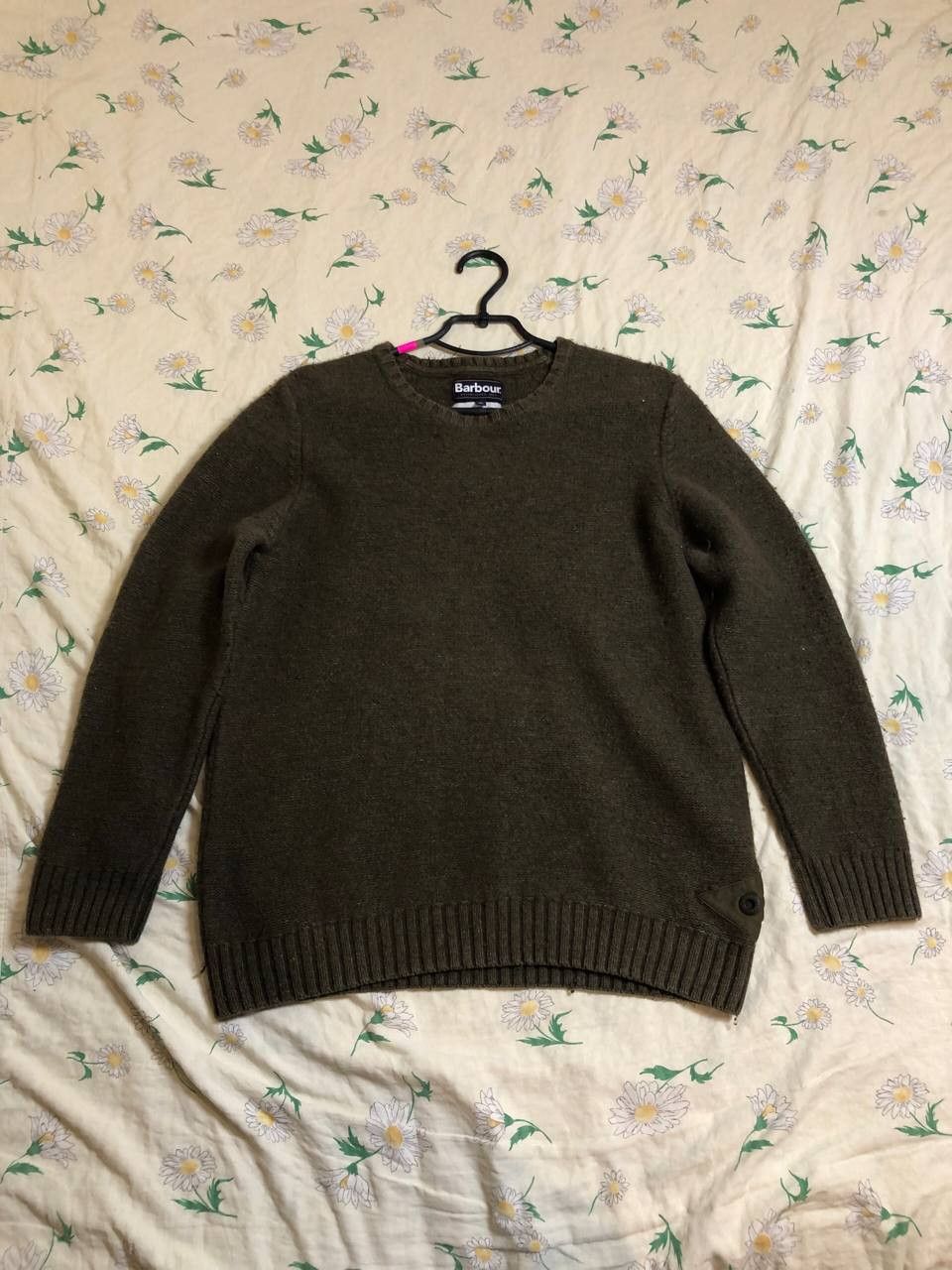 Barbour VINTAGE BARBOUR CASUAL Sweater Minimal Look Size US XL / EU 56 / 4 - 1 Thumbnail