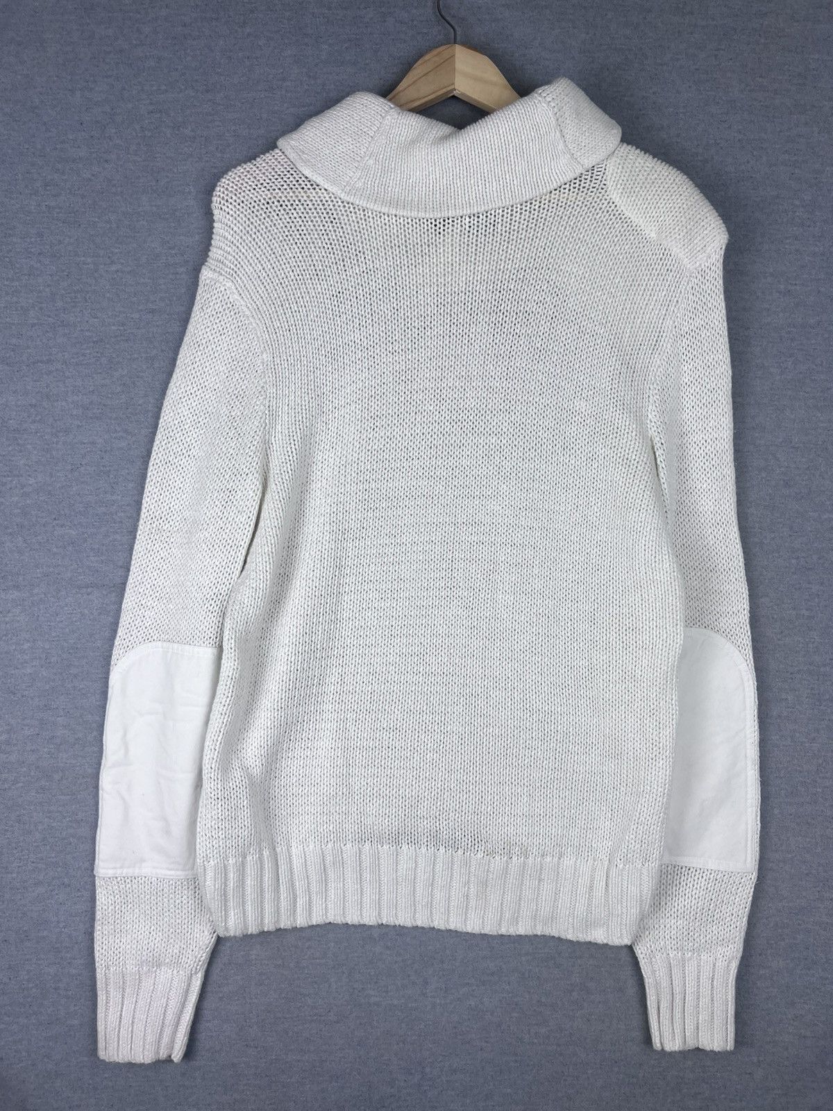 Polo Ralph Lauren Vintage Polo Ralph Lauren Linen Shawl Knit Sweater Men’s M Size US M / EU 48-50 / 2 - 4 Thumbnail