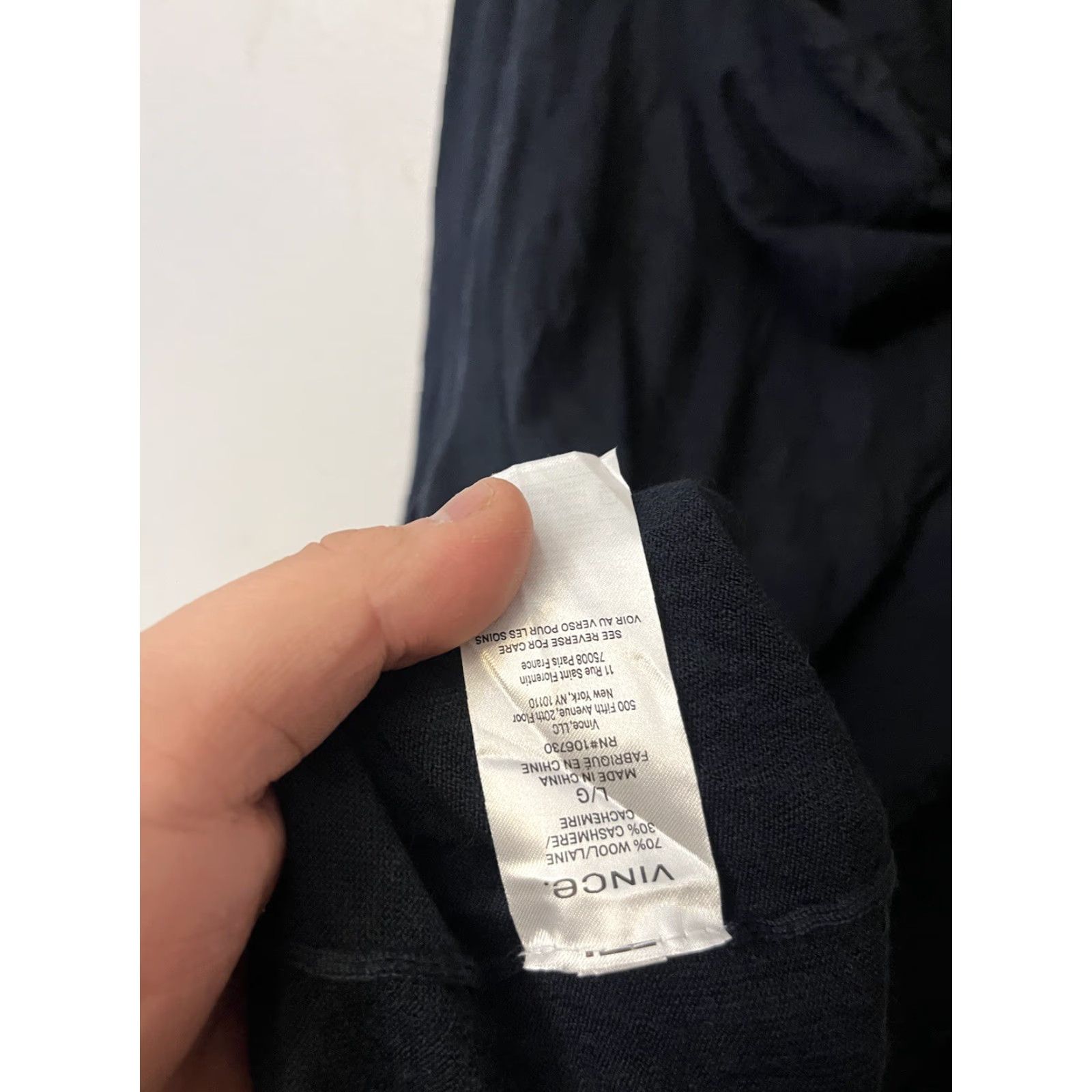 Vince Vince Blue Wool Cashmere Soft Pullover Raglan Sleeve Hoodie Sweater Shirt Mens L Raglan Hooded Pullover Cashmere Wool Knit Blue Vince Size US L / EU 52-54 / 3 - 4 Thumbnail
