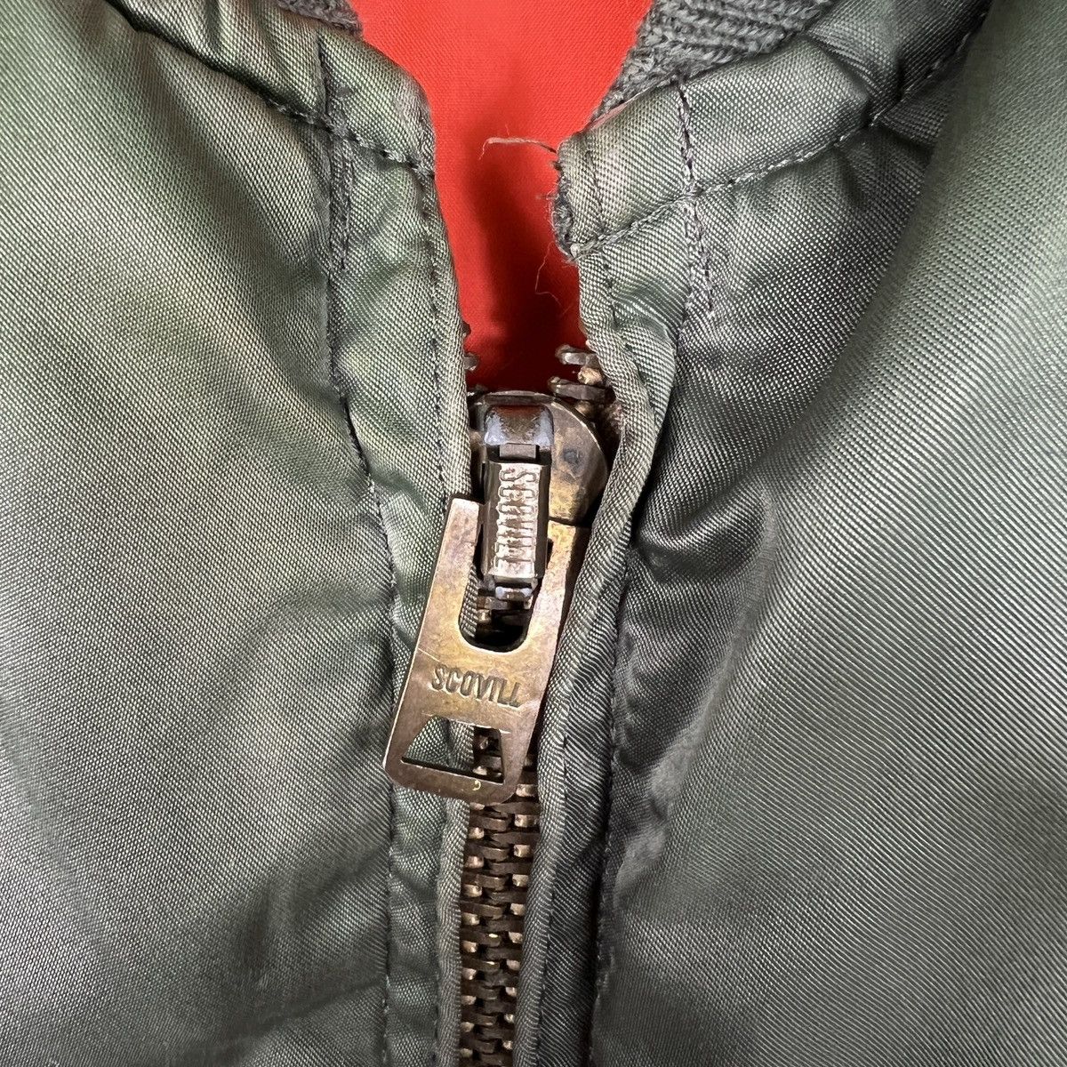 Vintage 🔥 Vintage Houston Military Bomber Jacket Size US M / EU 48-50 / 2 - 11 Thumbnail
