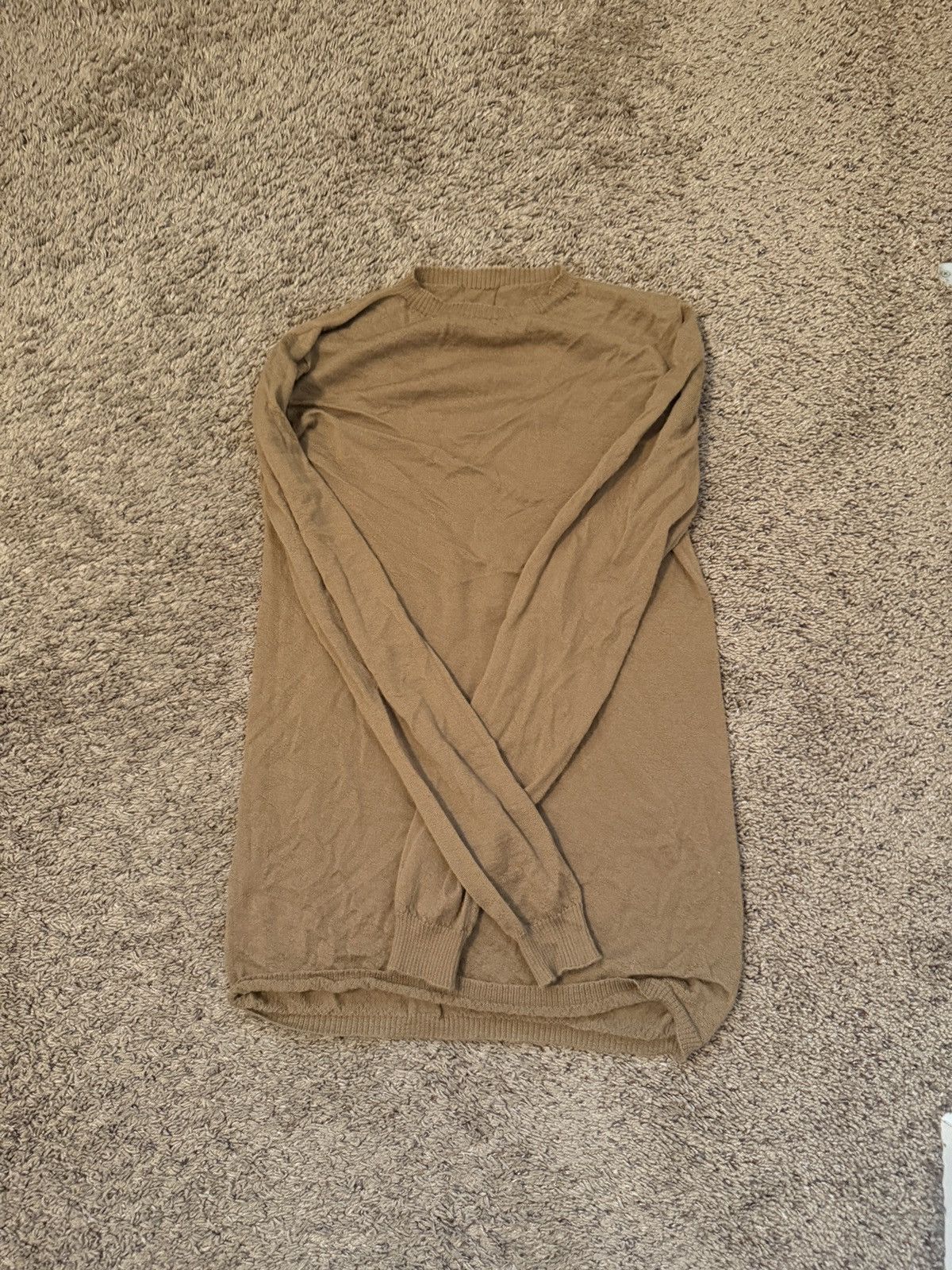 Rick Owens Rick Owen’s FW19 Mastodon Cashmere Sweater Size US M / EU 48-50 / 2 - 1 Thumbnail