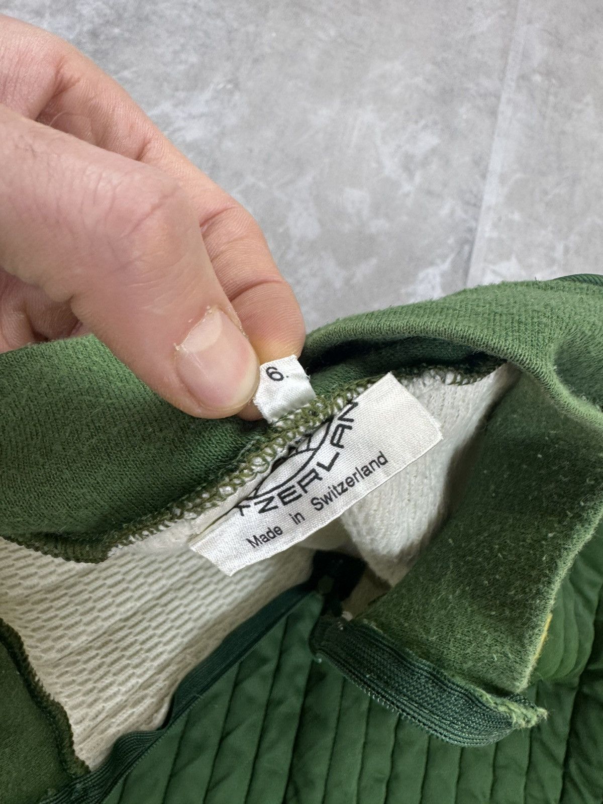Other Astro-Thermo Switzerland Vintage Army Half zip pullover Size US L / EU 52-54 / 3 - 7 Thumbnail