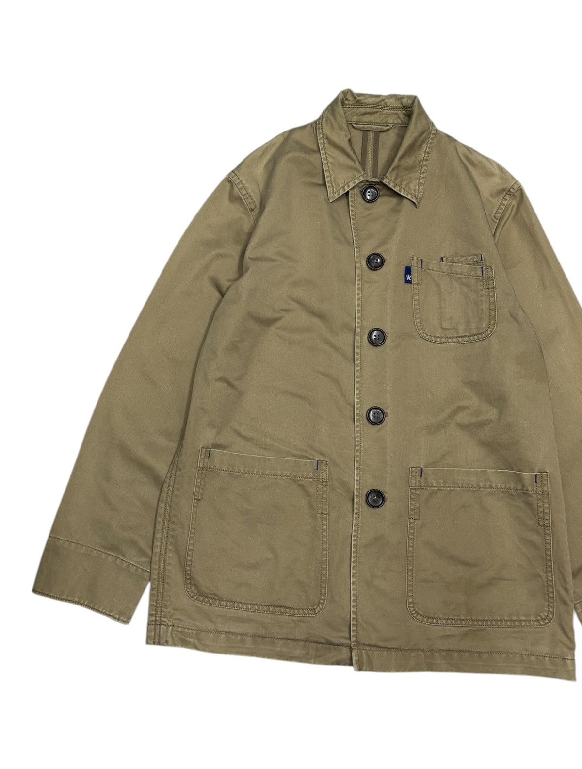 If Six Was Nine × Le Grande Bleu (L.G.B.) × R.Newbold 🔥R.NEWBOLD BUTTON CHORE JACKET LIKE VISVIM Size US M / EU 48-50 / 2 - 4 Thumbnail