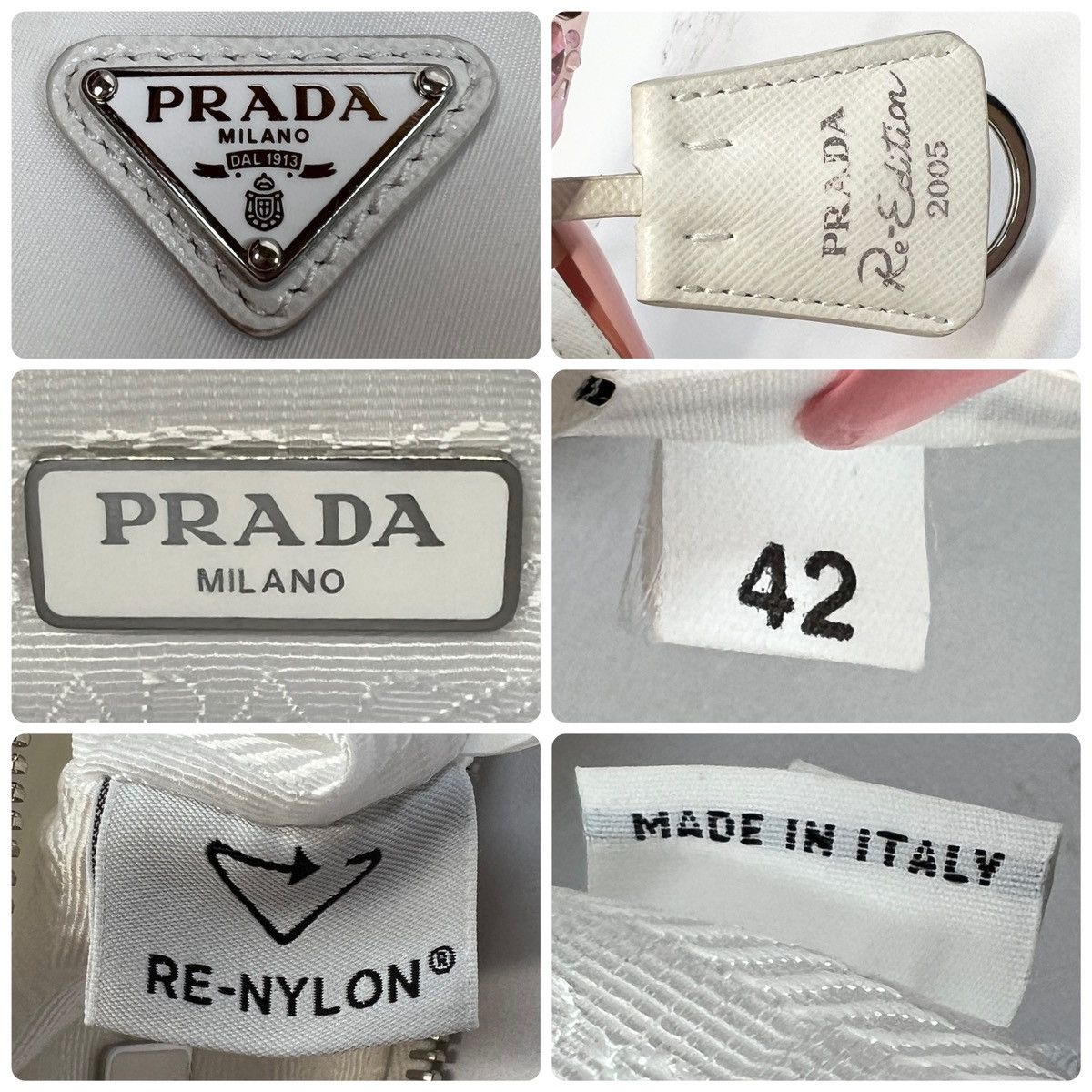 Prada Prada Re-edition 2005 Re-nylon Mini Hobo Shoulder Bag Purse Size ONE SIZE - 6 Thumbnail