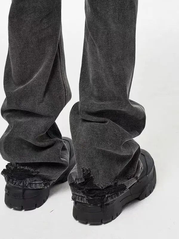 VIBE High street vintage style washed bootcut jeans Size US 34 / EU 50 - 5 Thumbnail