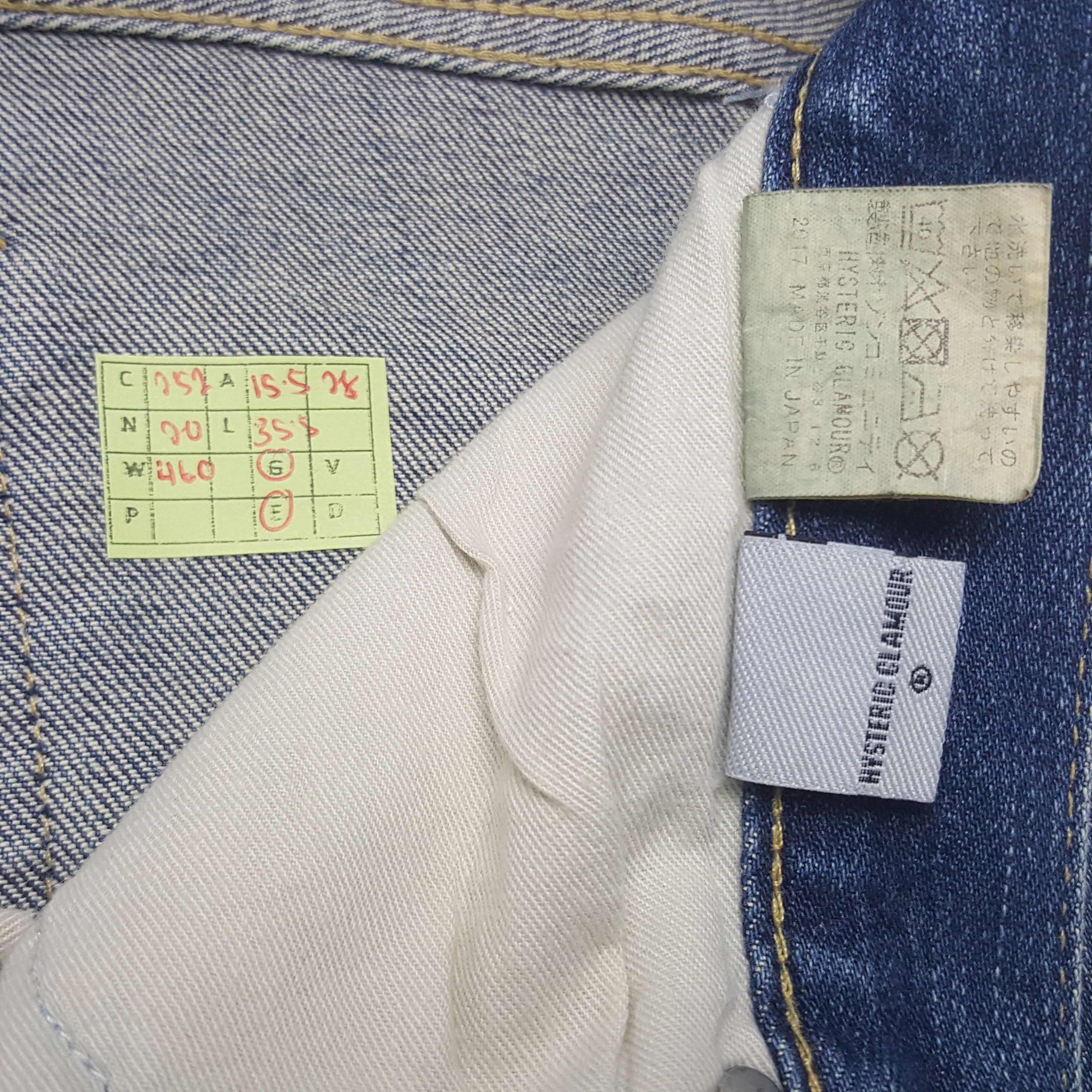 Hysteric Glamour × Japanese Brand × Vintage Vintage Hysteric Galmour Japanese Brand Custom Denim Jeans Size US 31 - 8 Thumbnail