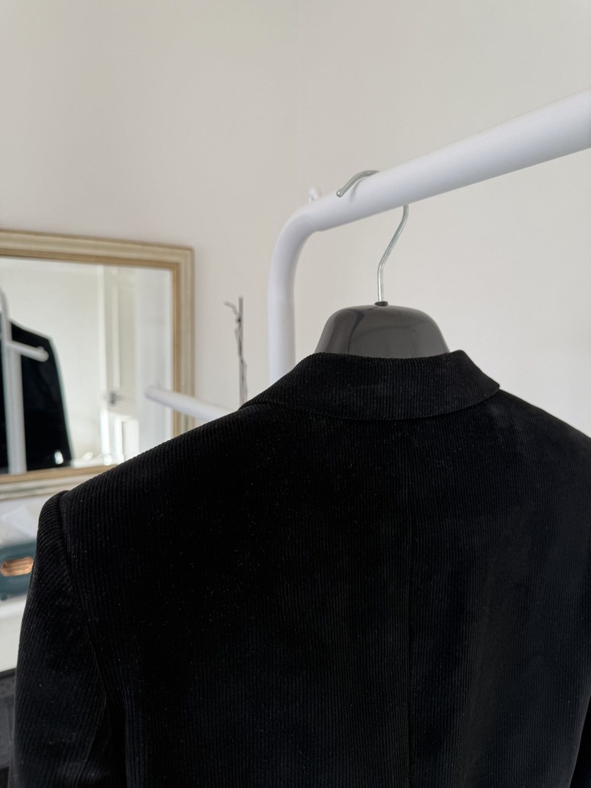 Hedi Slimane × Saint Laurent Paris Saint Laurent Corduroy Elbow Patch Blazer Size 46R - 9 Thumbnail