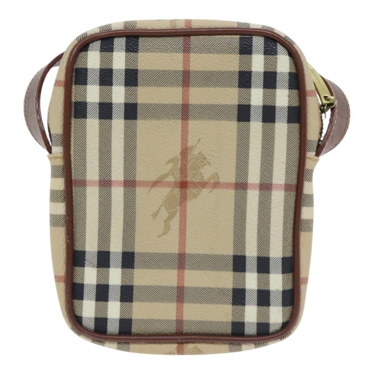 Burberry Nova Check Beige Leather Shoulder Bag (Pre-Owned) Size ONE SIZE - 1 Thumbnail