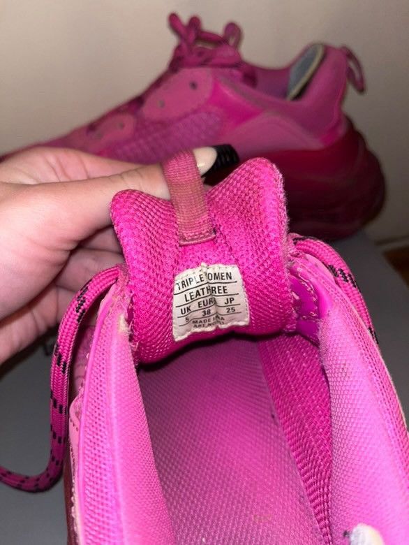 Balenciaga Balenciaga triple S Pink Size US 8 / IT 38 - 4 Thumbnail