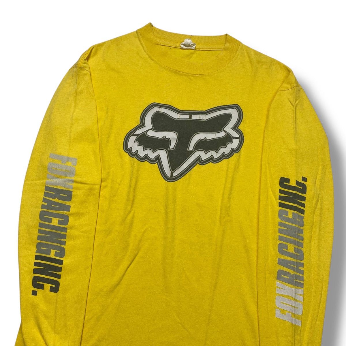 Vintage Vintage Fox Racing long sleeve T-shirt Size US M / EU 48-50 / 2 - 2 Thumbnail