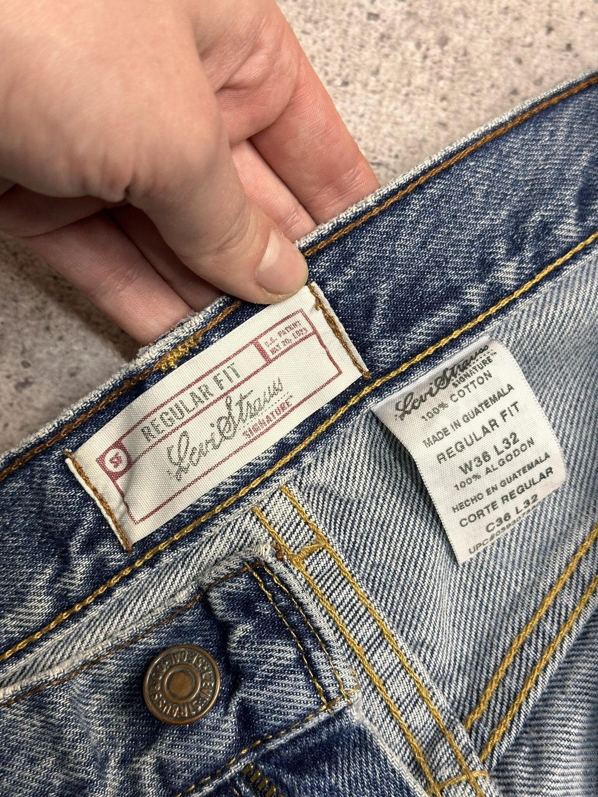 Levi's Vintage Blue Denim Levis Silver Tab USA Y2K Pants 36 Size US 36 / EU 52 - 9 Thumbnail