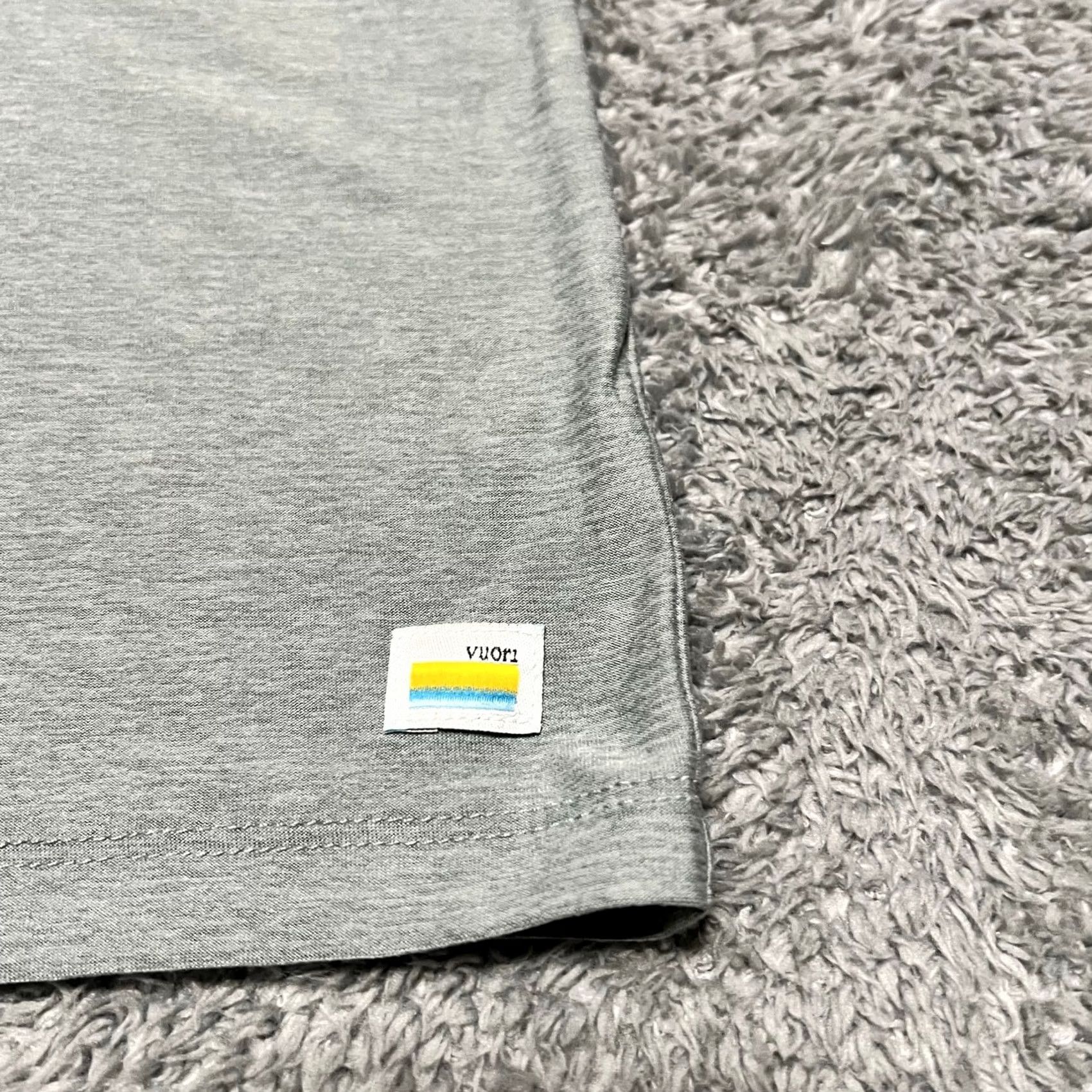 Vuori Vuori Polo Shirt Mens XL Green Gray Solid Performance Stretch Short Sleeve Top Size US XL / EU 56 / 4 - 2 Thumbnail
