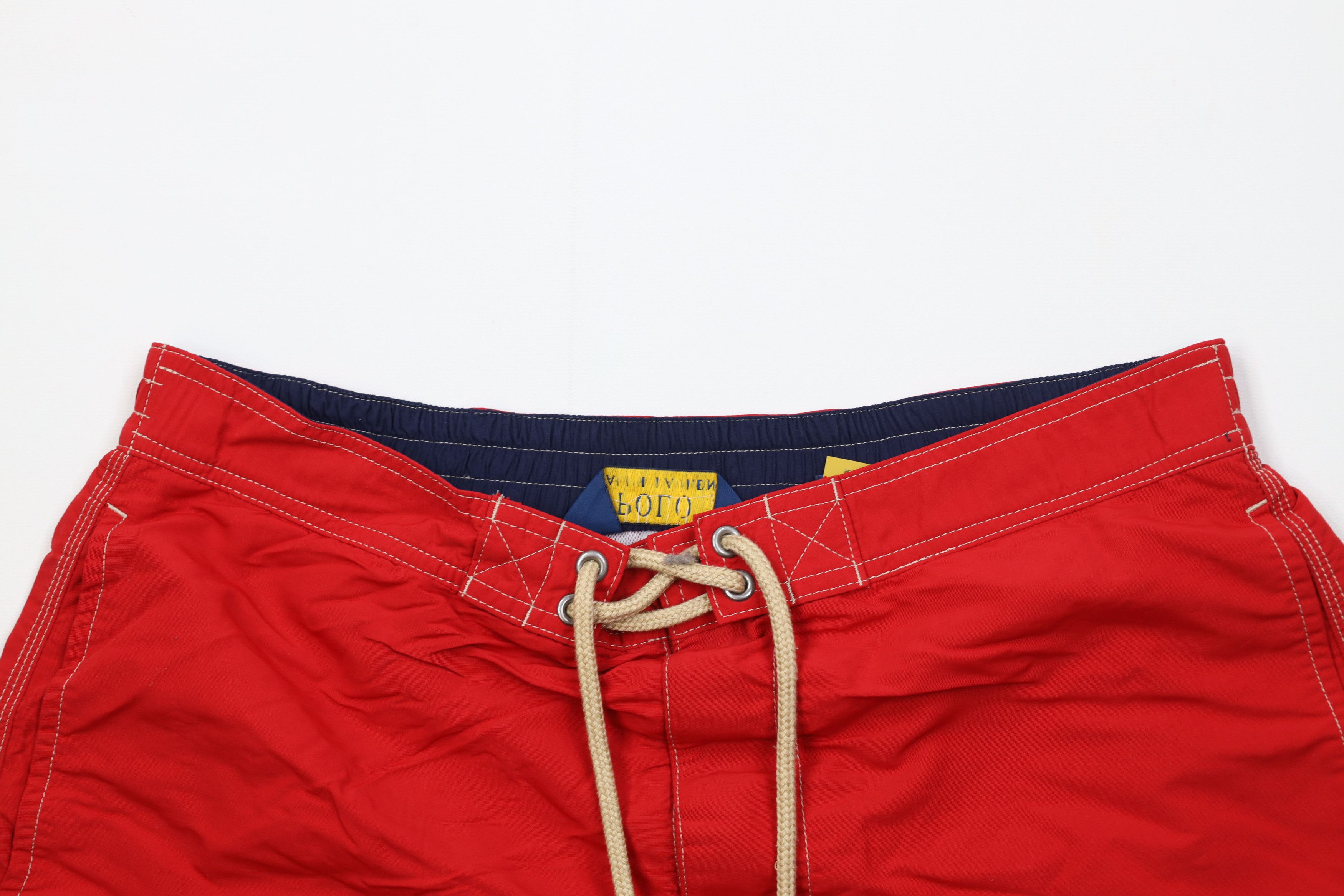 Ralph Lauren Vintage Ralph Lauren Lined Above Knee Shorts Swim Trunks Size US 32 / EU 48 - 2 Thumbnail