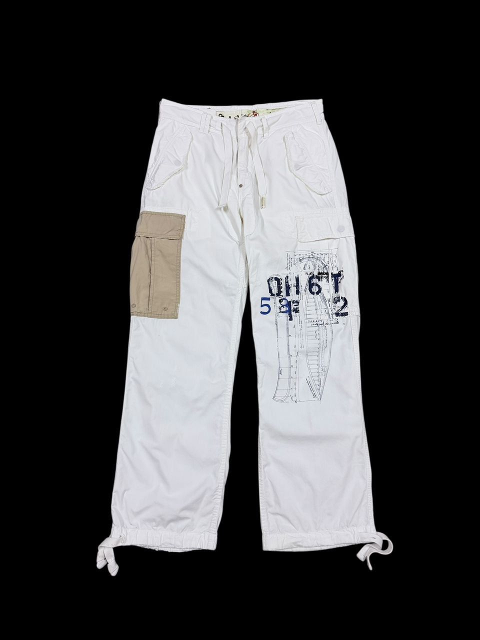 Polo Ralph Lauren Vintage🐎90’s Polo Ralph Lauren Printed Cargo Pants Size US 32 / EU 48 - 1 Thumbnail