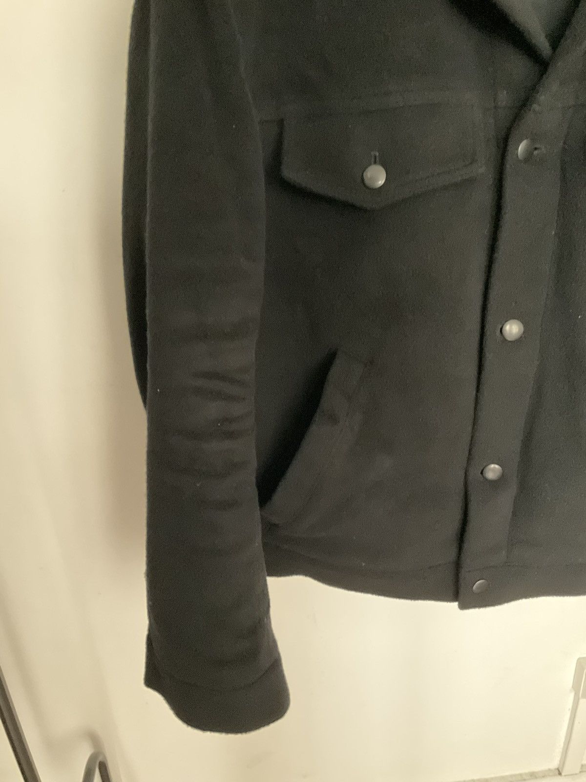 Ann Demeulemeester Ann Demeulemeester wool and cachemire Trucker jacket Size US M / EU 48-50 / 2 - 4 Thumbnail