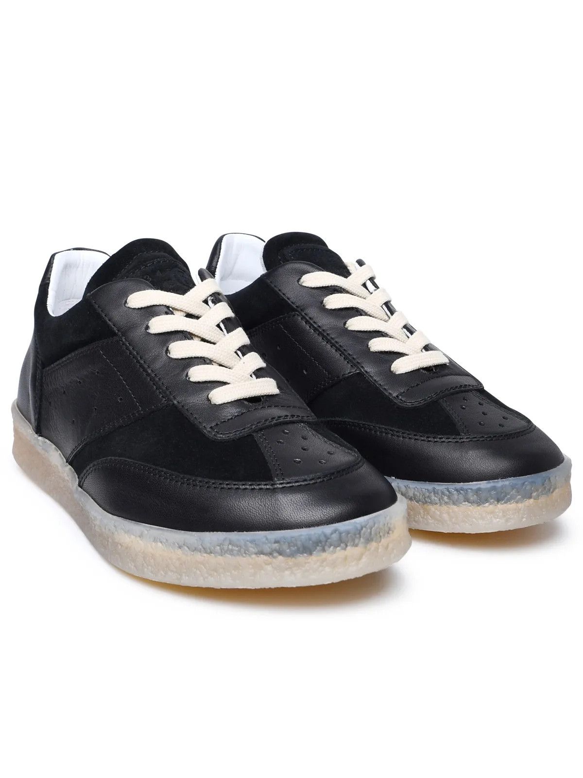 Maison Margiela o1w1db11025 Low-Top Sneakers in Black Size US 8 / IT 38 - 2 Thumbnail