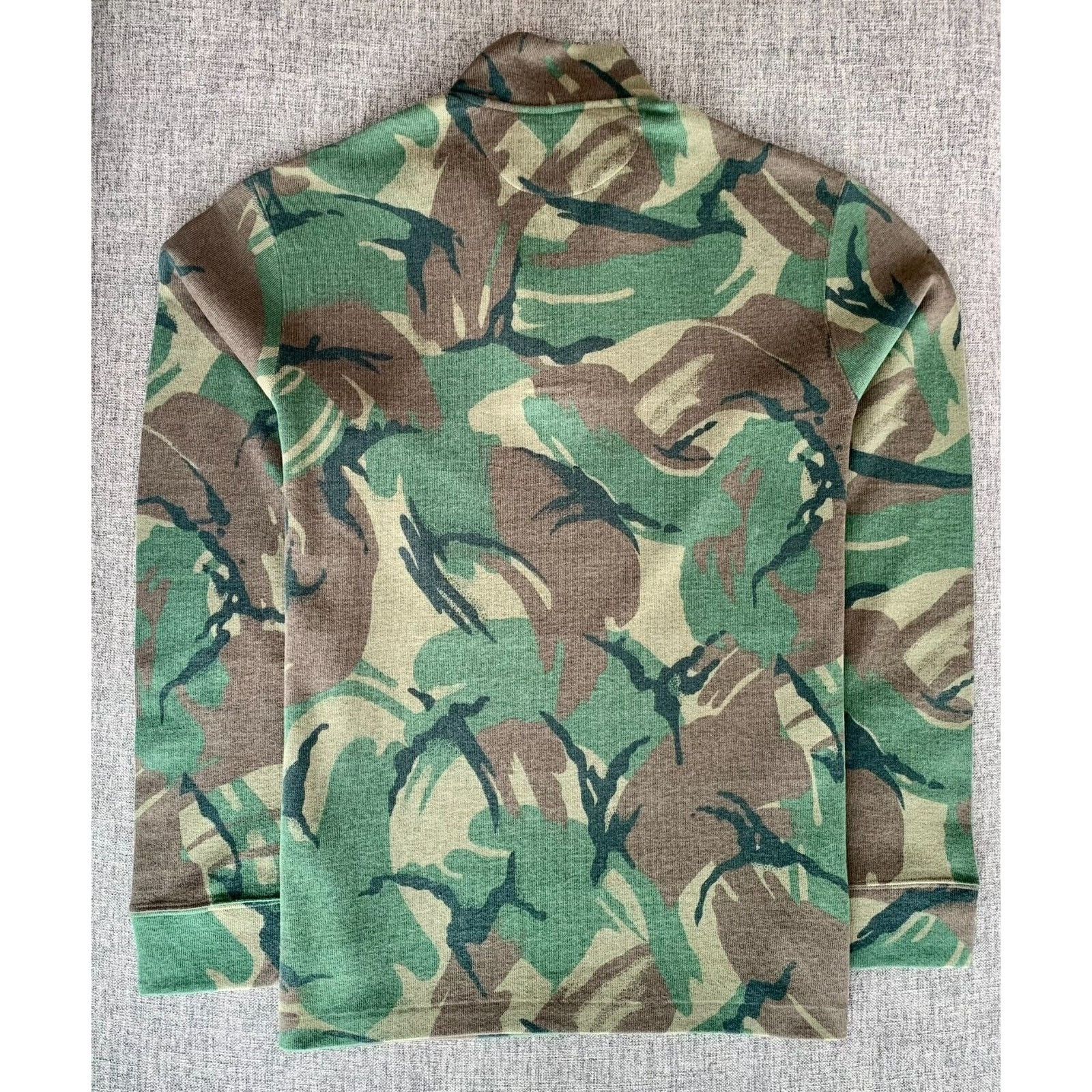 Polo Ralph Lauren POLO RALPH LAUREN SWEATER Mens MOCK NECK ZIP CAMO $110 Size US L / EU 52-54 / 3 - 4 Thumbnail