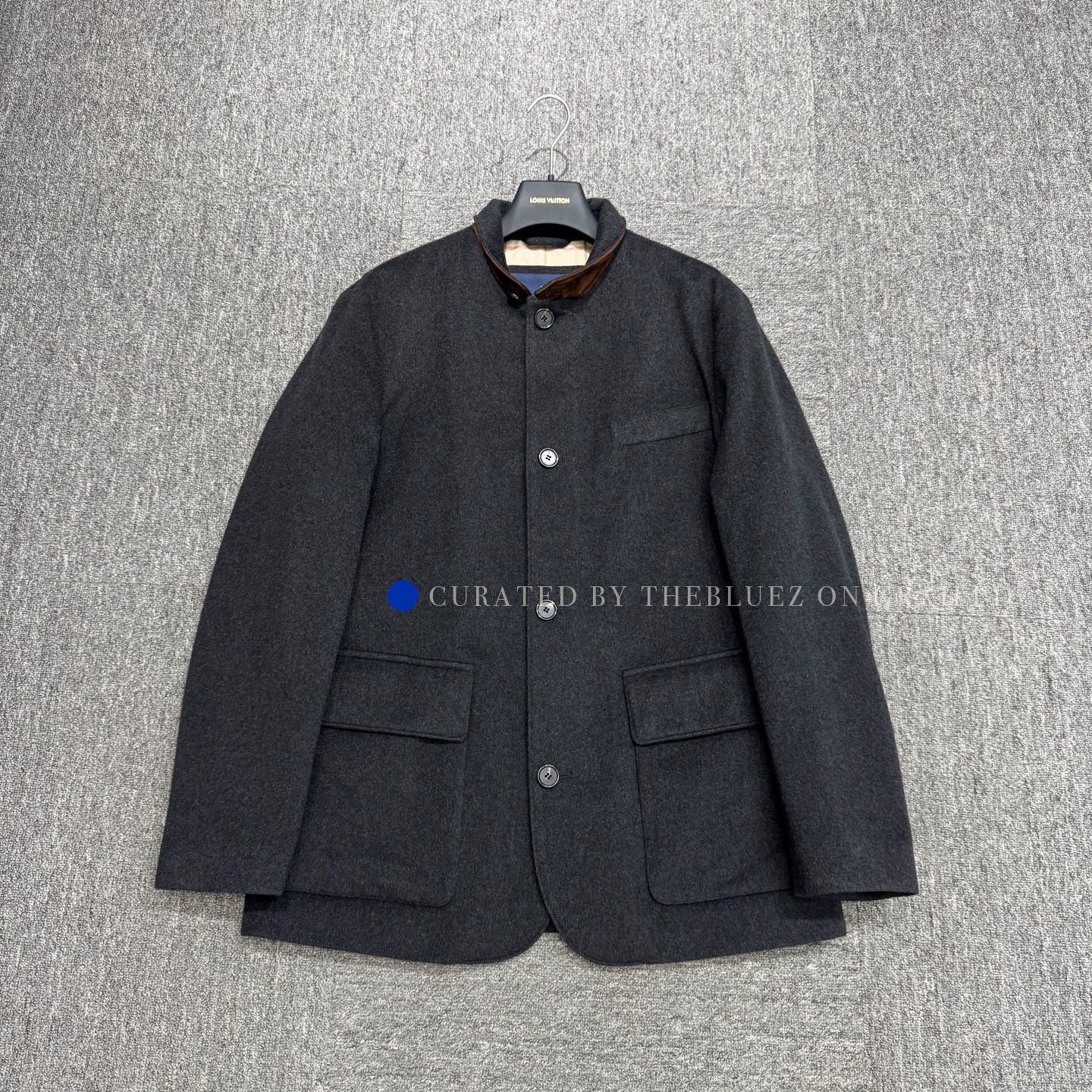 Loro Piana Luxurious Cashmere Jacket in Bright Green Size US M / EU 48-50 / 2 - 1 Thumbnail