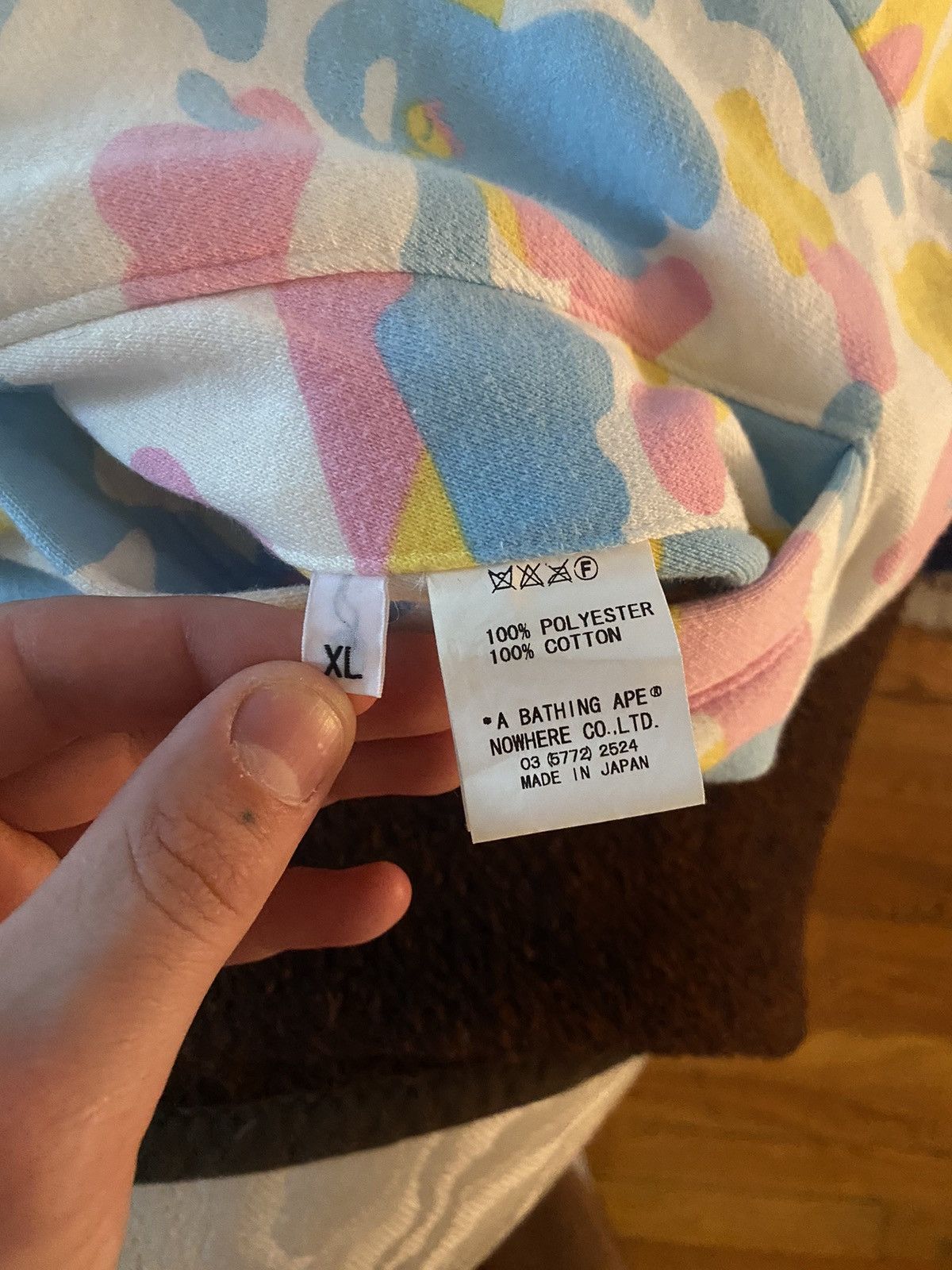 Bape Cotton Candy Camo Reversible Jacket Size US XL / EU 56 / 4 - 13 Thumbnail