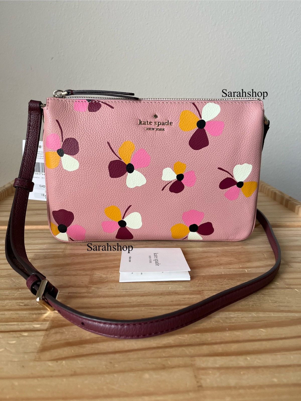 Kate Spade Kate Spade Jackson dusk buds triple gusset crossbody Size ONE SIZE - 2 Thumbnail