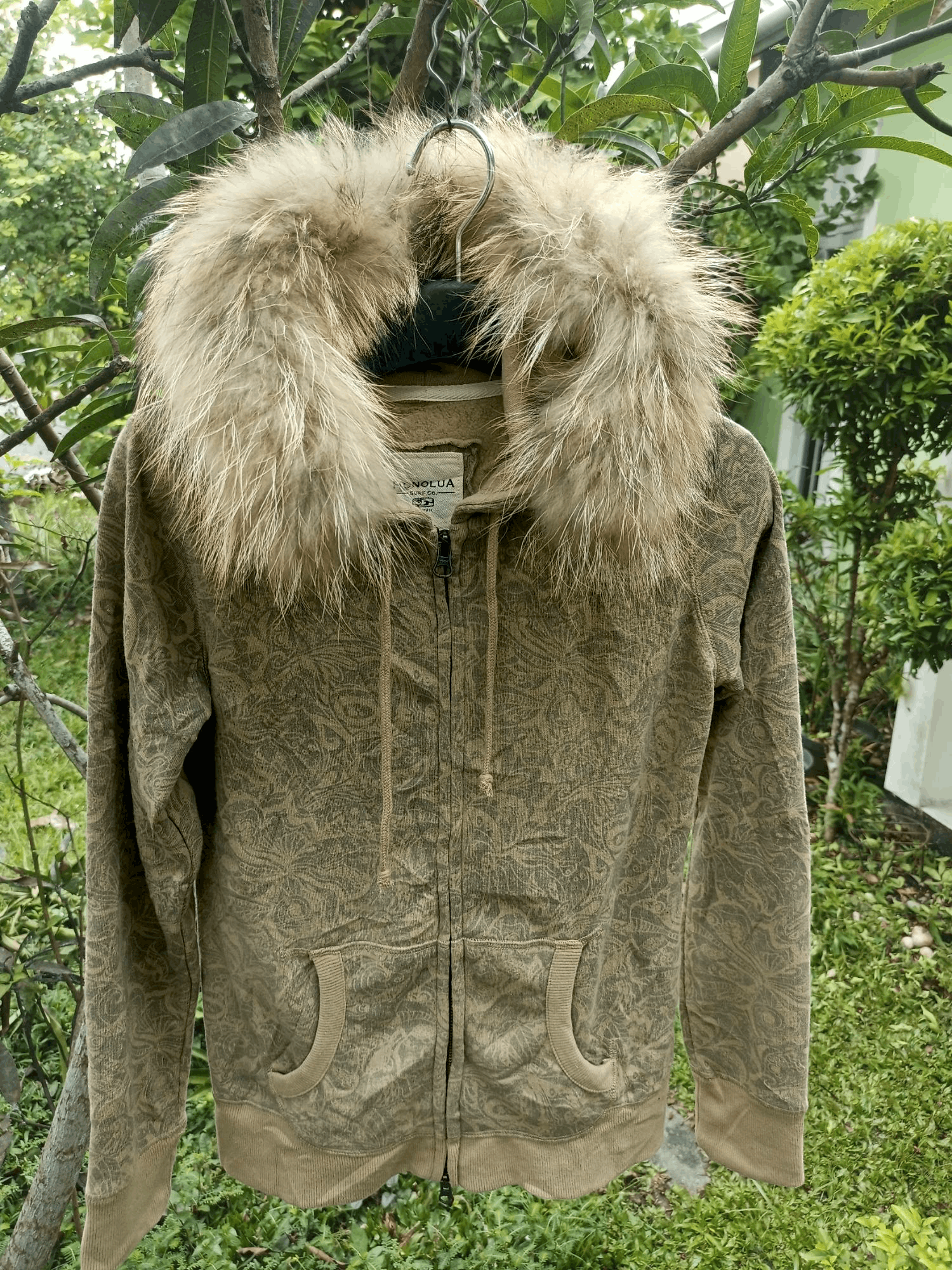If Six Was Nine × Japanese Brand × Le Grande Bleu (L.G.B.) Crazy fur Hoodie Honolua Surf.co All Over Flower Print Size US M / EU 48-50 / 2 - 20 Thumbnail