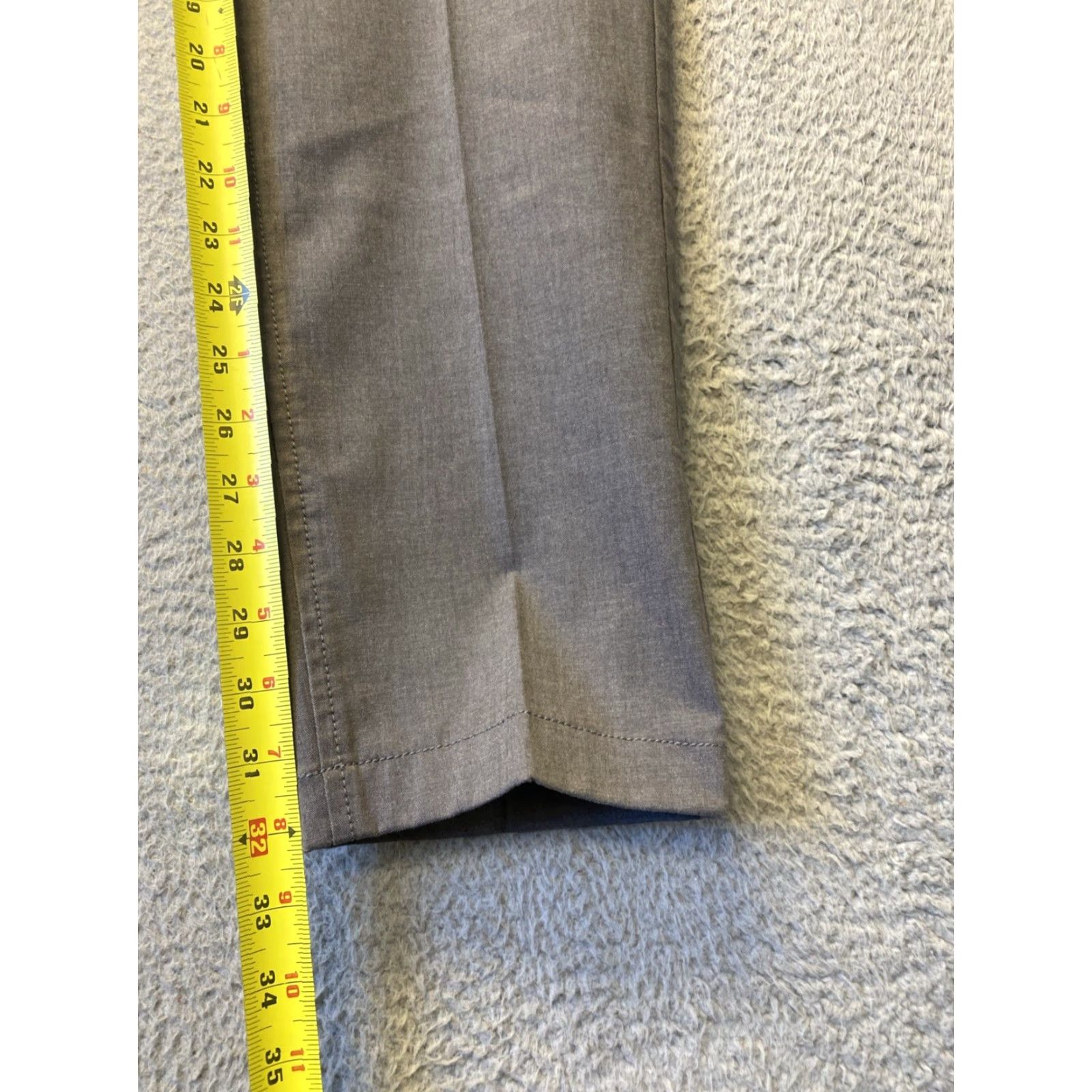 Nordstrom Nordstrom Rack Pants Mens 36x32 Dress Formal Gray Chino / 159-34 Size US 36 / EU 52 - 5 Thumbnail