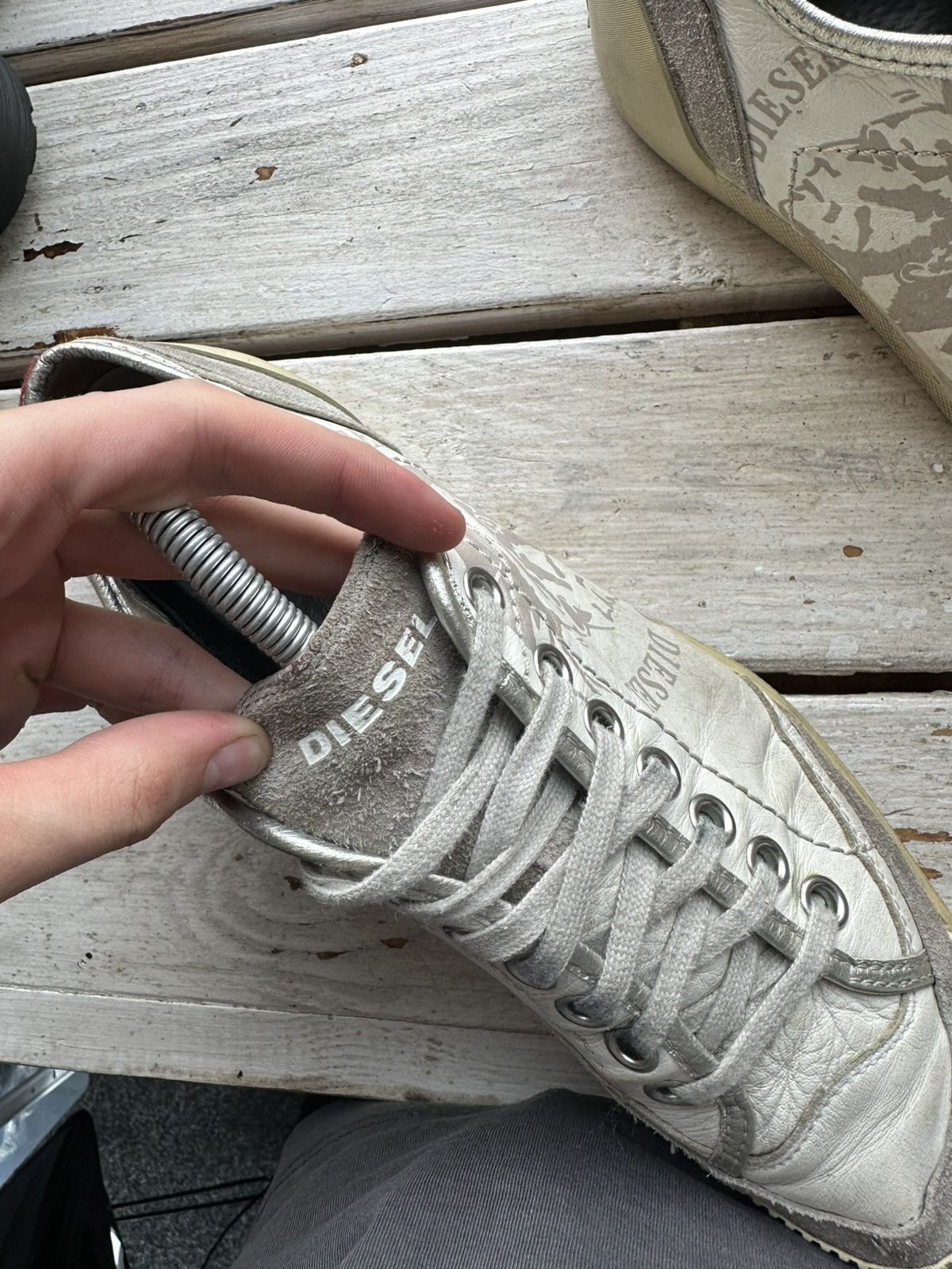 Diesel 🚨DIESEL AVANT GARDE SHOES LOW SNEAKERS IFSIXWASNINE STYLE Size US 9 / EU 42 - 13 Thumbnail