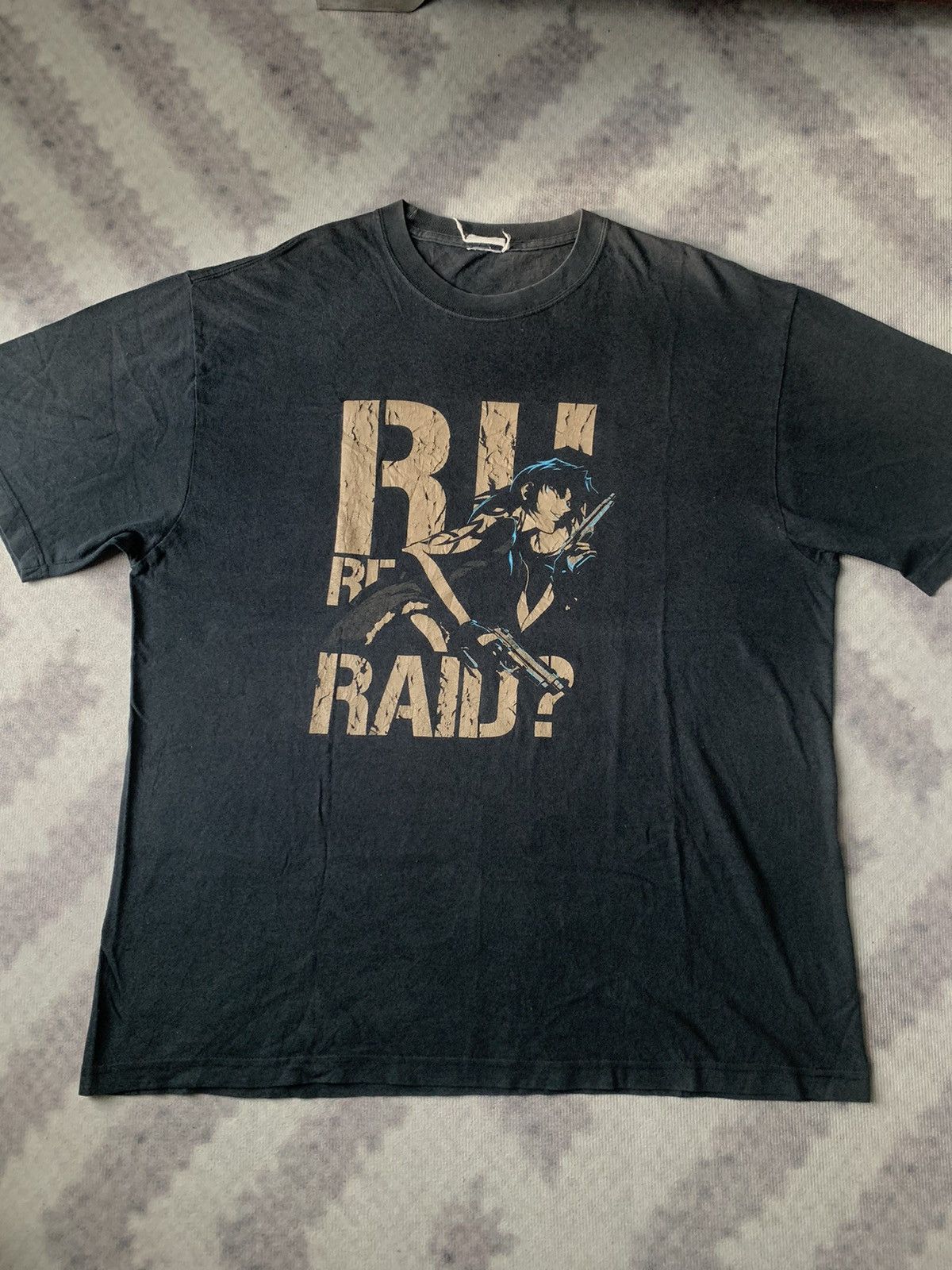 Anime × Japanese Brand × Vintage Black Lagoon Cospa Anime Tshirt Size US XL / EU 56 / 4 - 1 Thumbnail