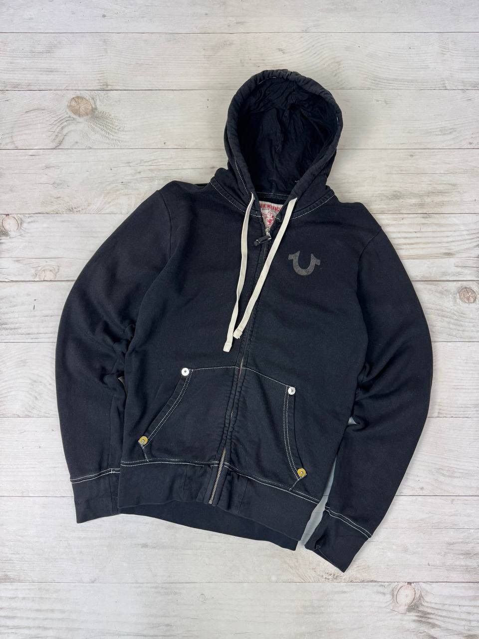 Other Vintage True Religion Big Logo Hoodie Zip Up Japan Size US S / EU 44-46 / 1 - 3 Thumbnail